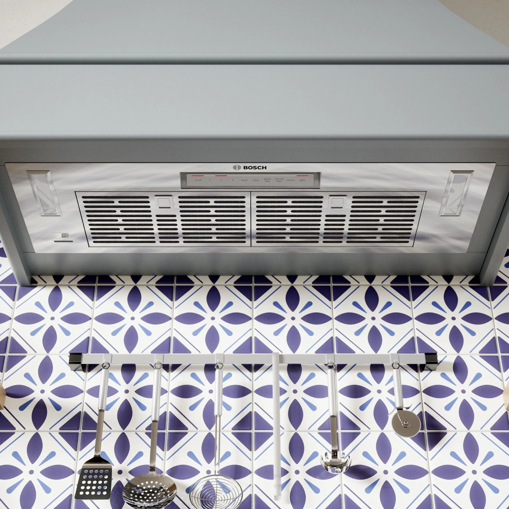Bosch 300 Series, Canopy cooker hood, 32'' - Stainless Steel (HUI36253UC) - Image 10