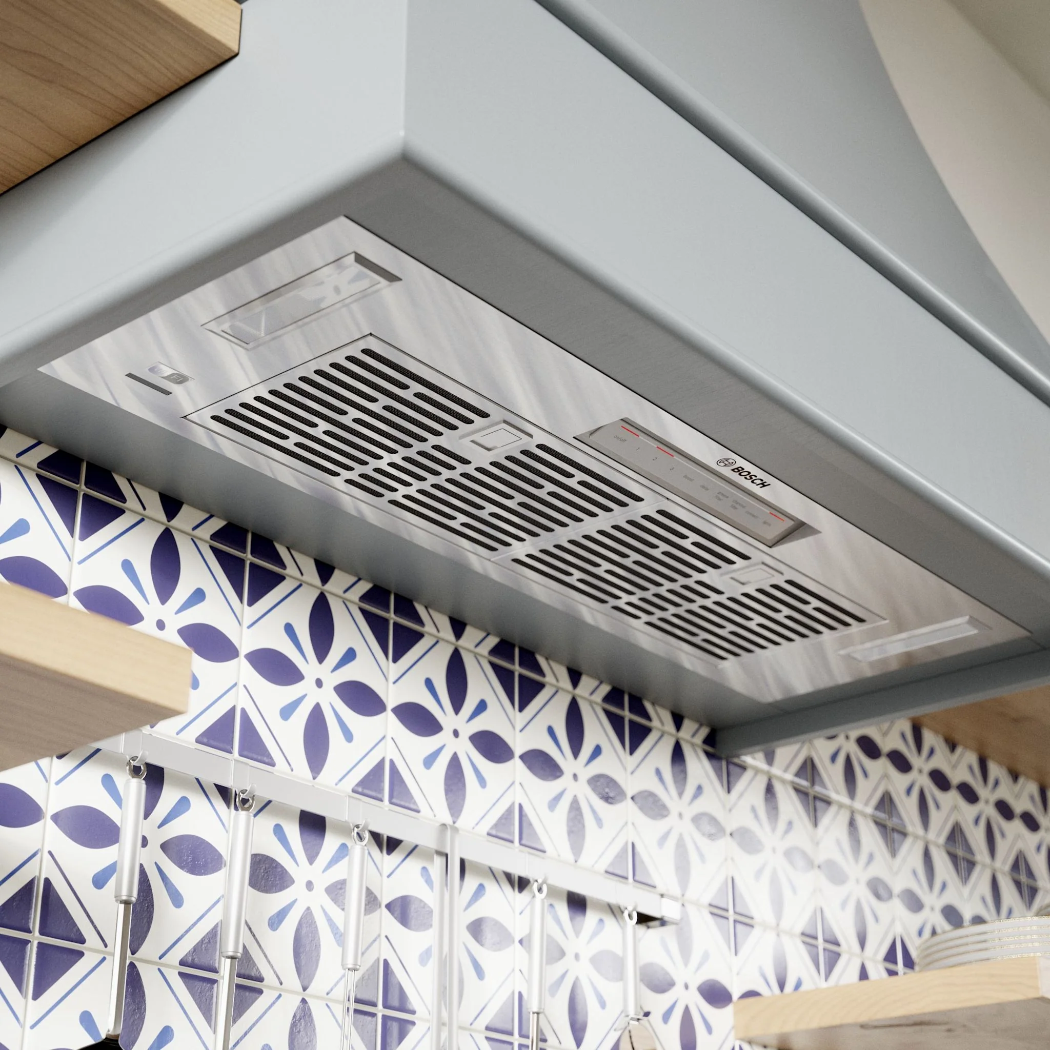Bosch 800 Series, Canopy cooker hood, 32' - Stainless Steel (HUI86553UC) - Image 8