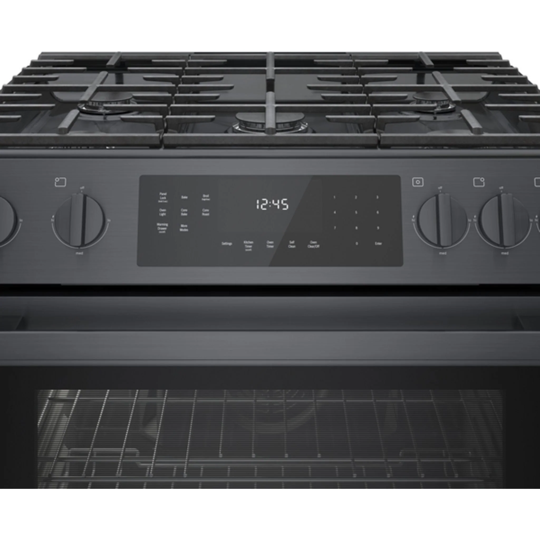 Bosch 800 Series, Gas Slide-in Range, 30'' - Black Stainless Steel (HGI8046UC) - Image 4