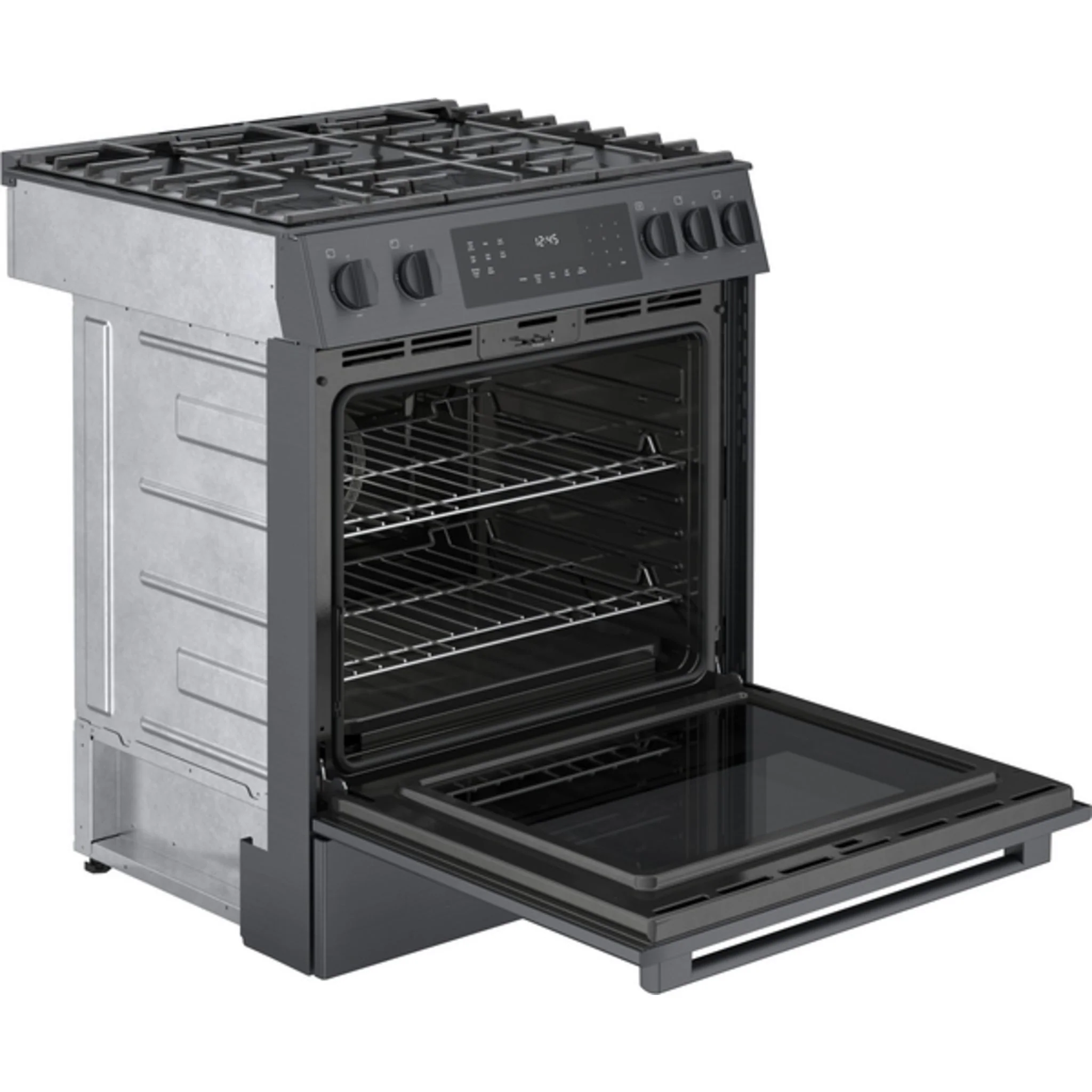 Bosch 800 Series, Gas Slide-in Range, 30'' - Black Stainless Steel (HGI8046UC) - Image 8