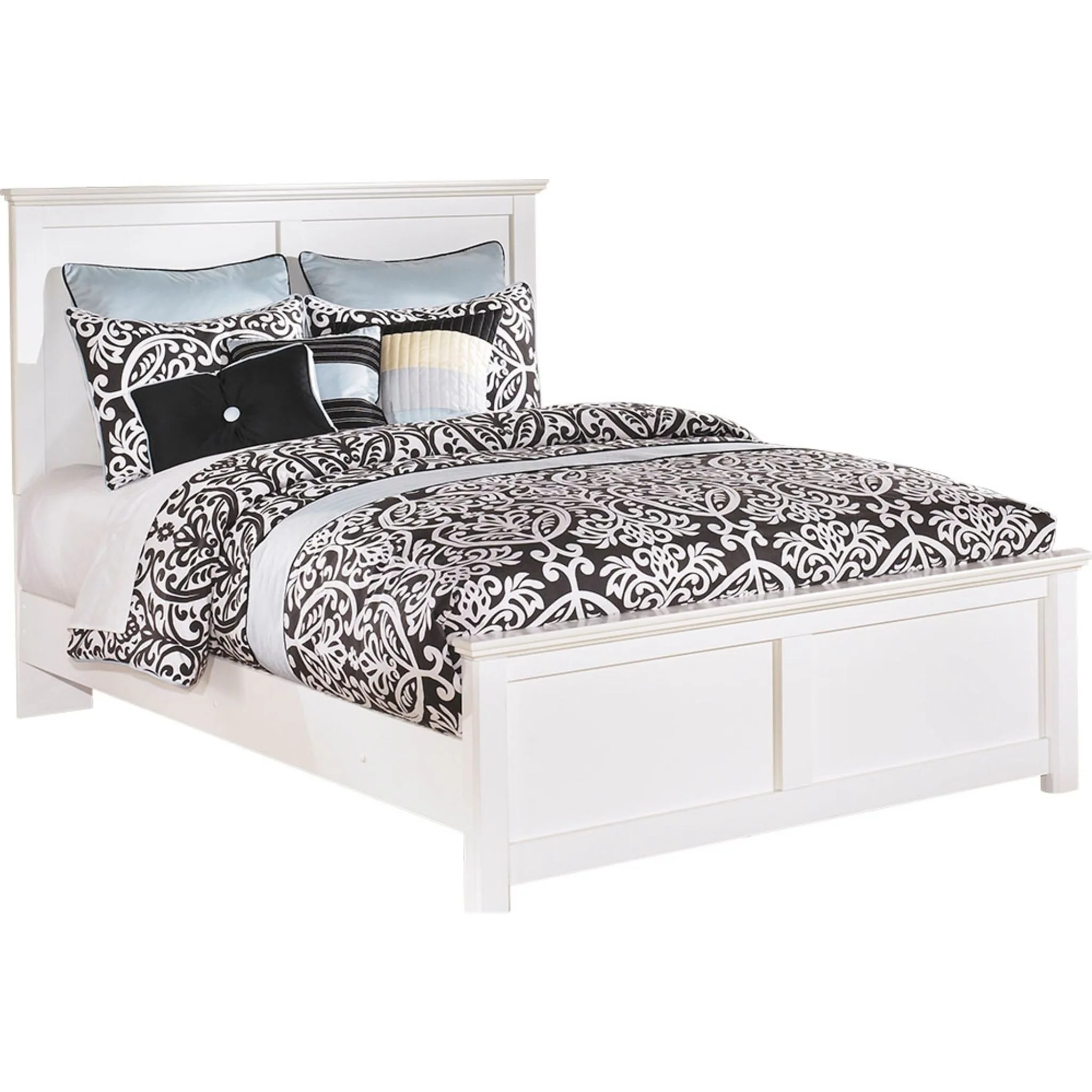 Bostwick Shoals 5 Piece Queen Panel Bedroom - White - Image 6