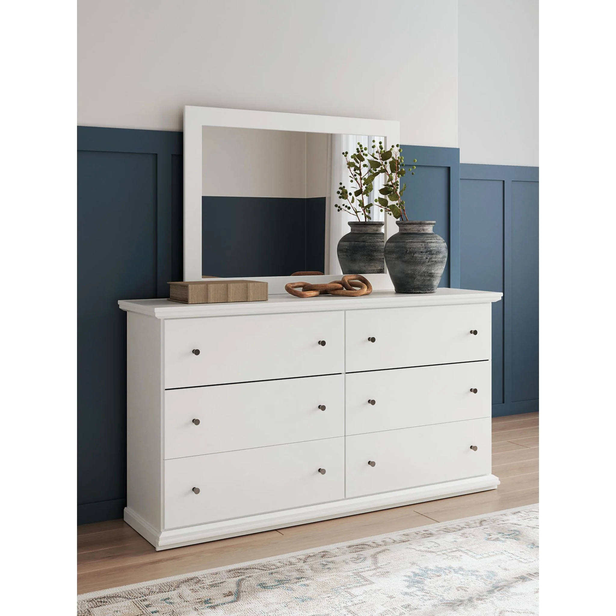 Bostwick Shoals 6 Piece Panel Bedroom - White - Image 19