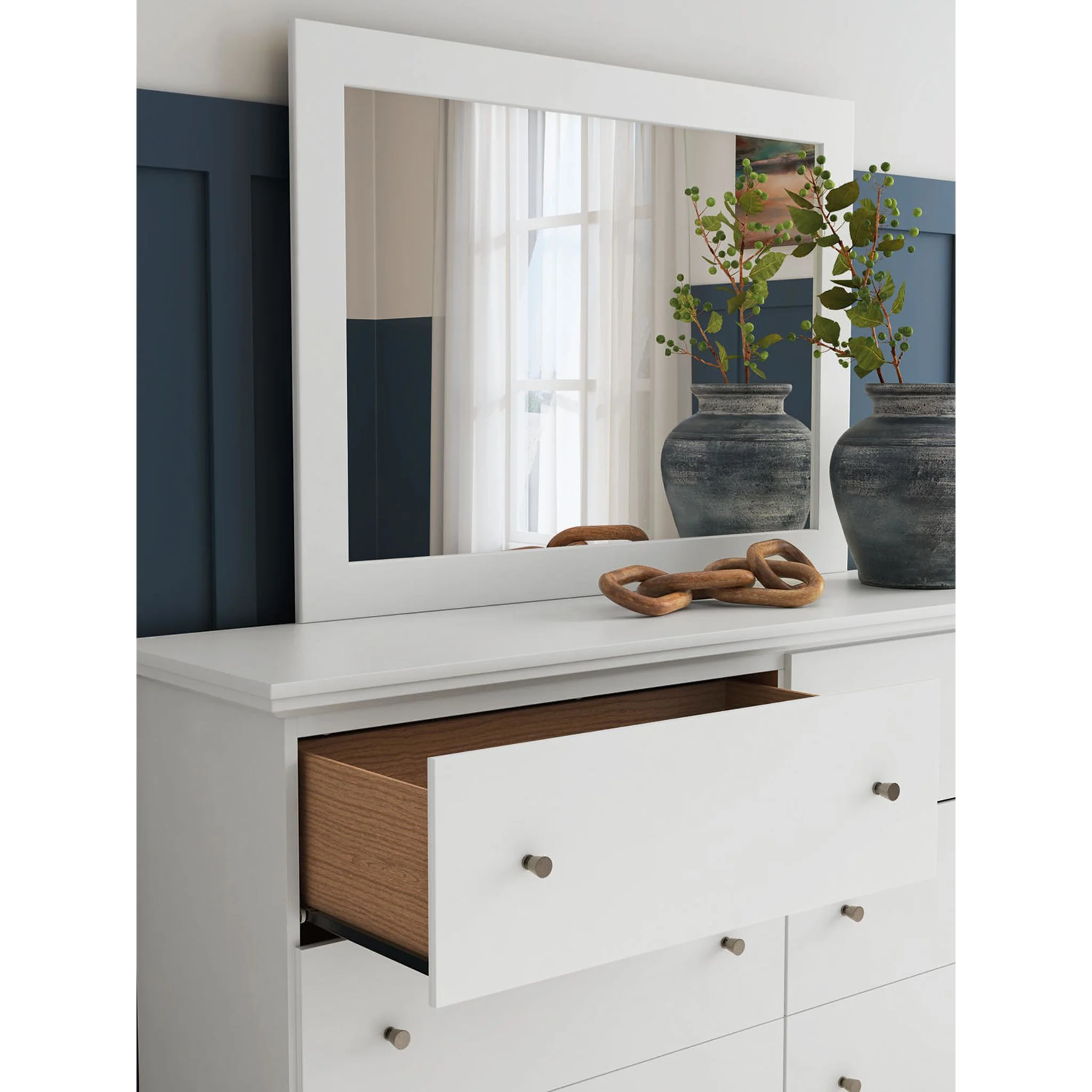 Bostwick Shoals 6 Piece Panel Bedroom - White - Image 28