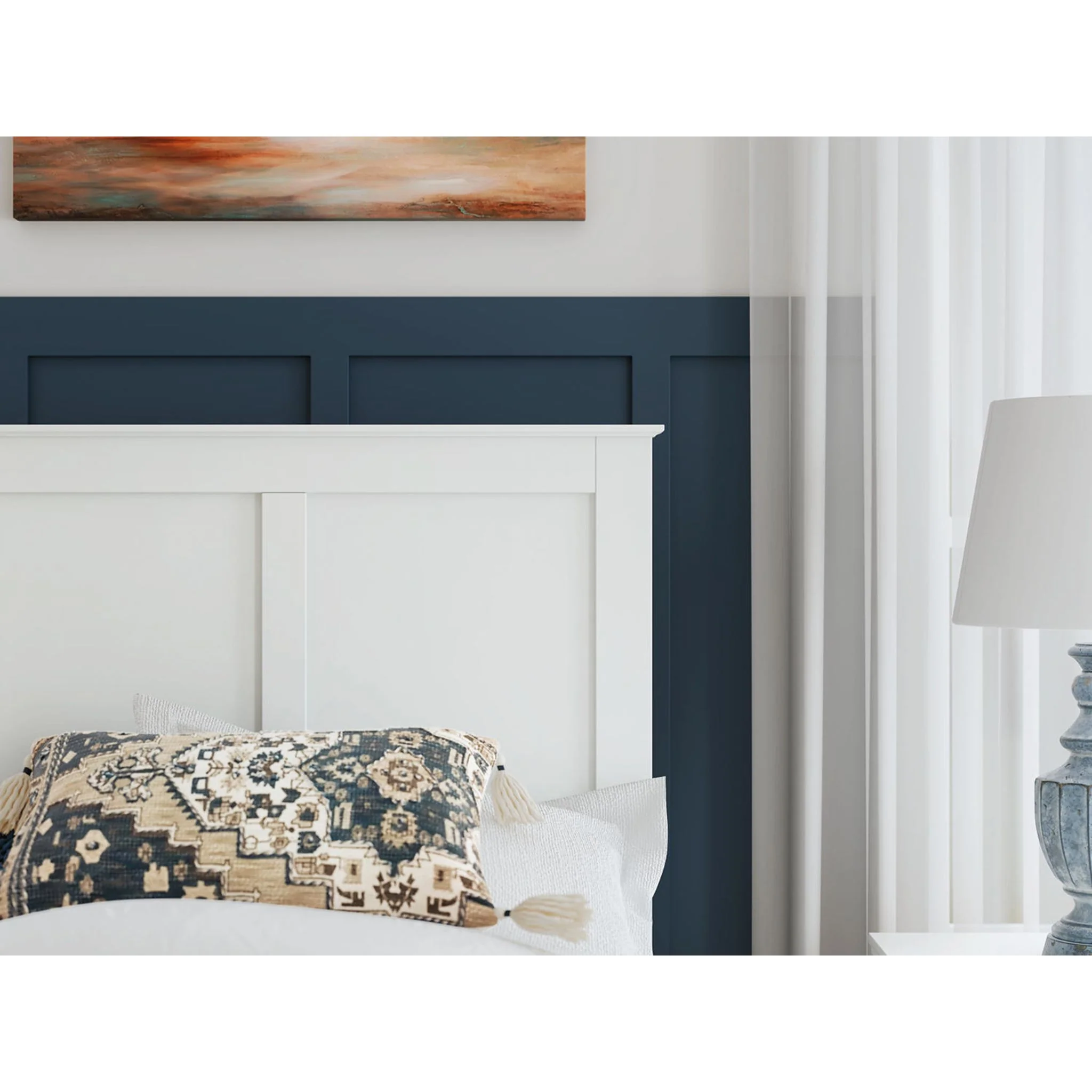 Bostwick Shoals 6 Piece Panel Bedroom - White - Image 6