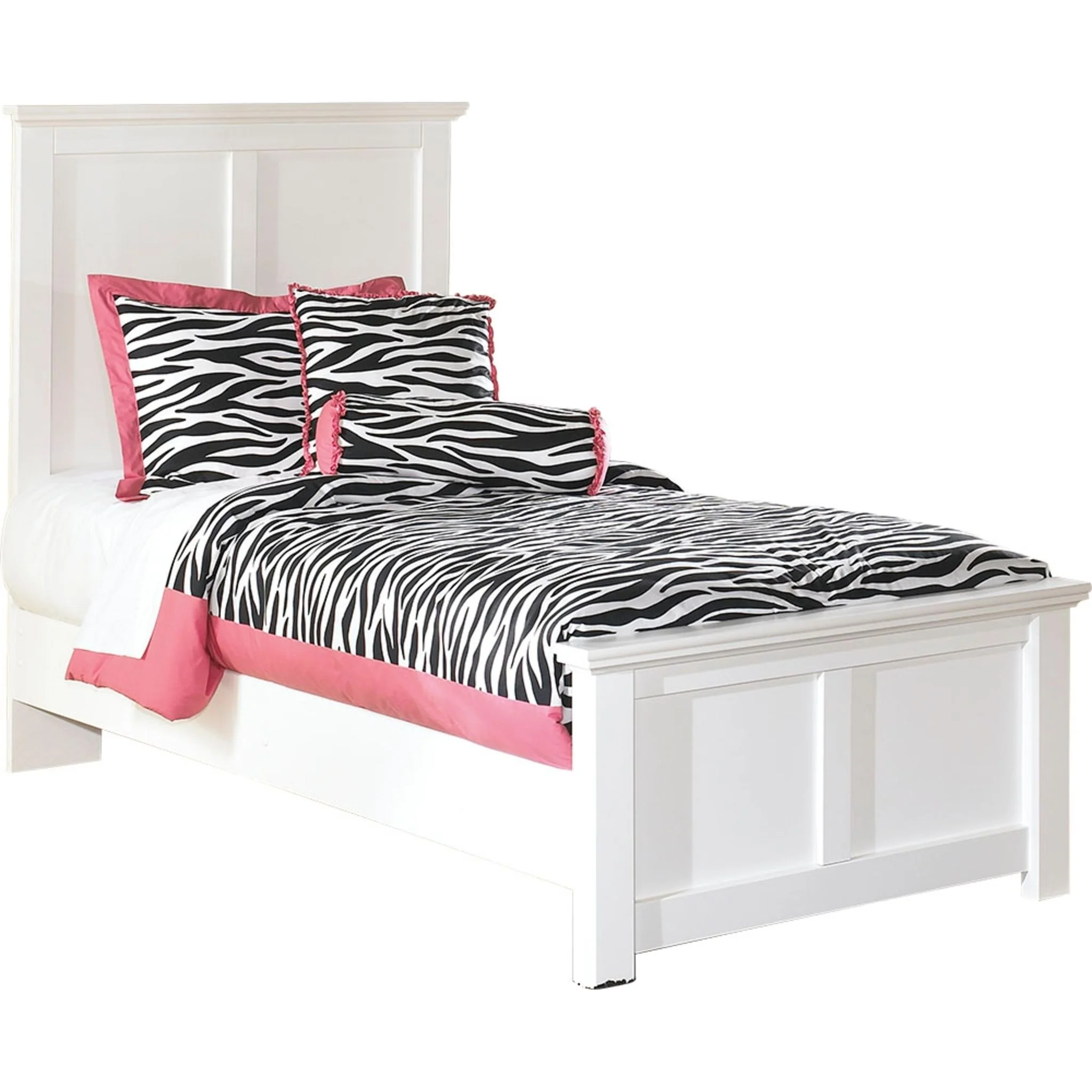 Bostwick Shoals Panel Bed - White