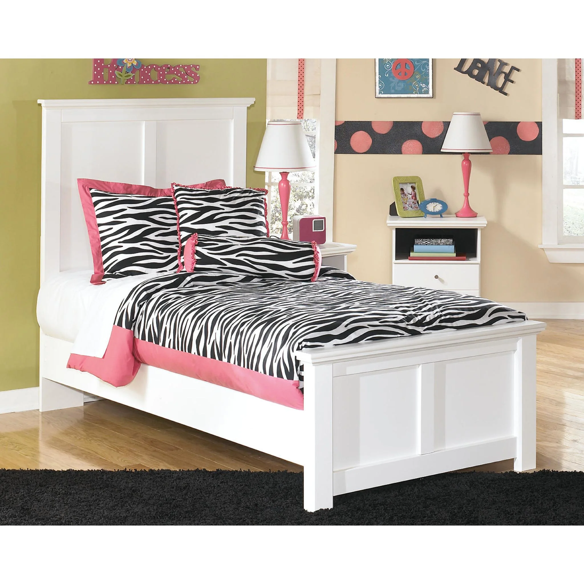 Bostwick Shoals Panel Bed - White - Image 11