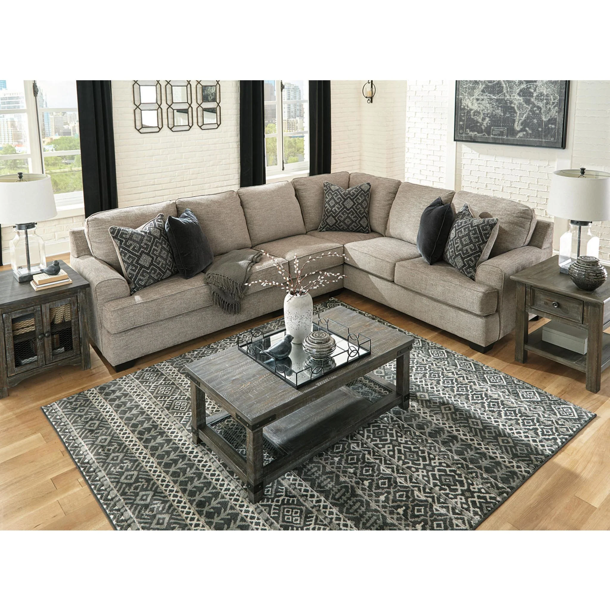 Bovarian 3 Piece Sectional - Image 17
