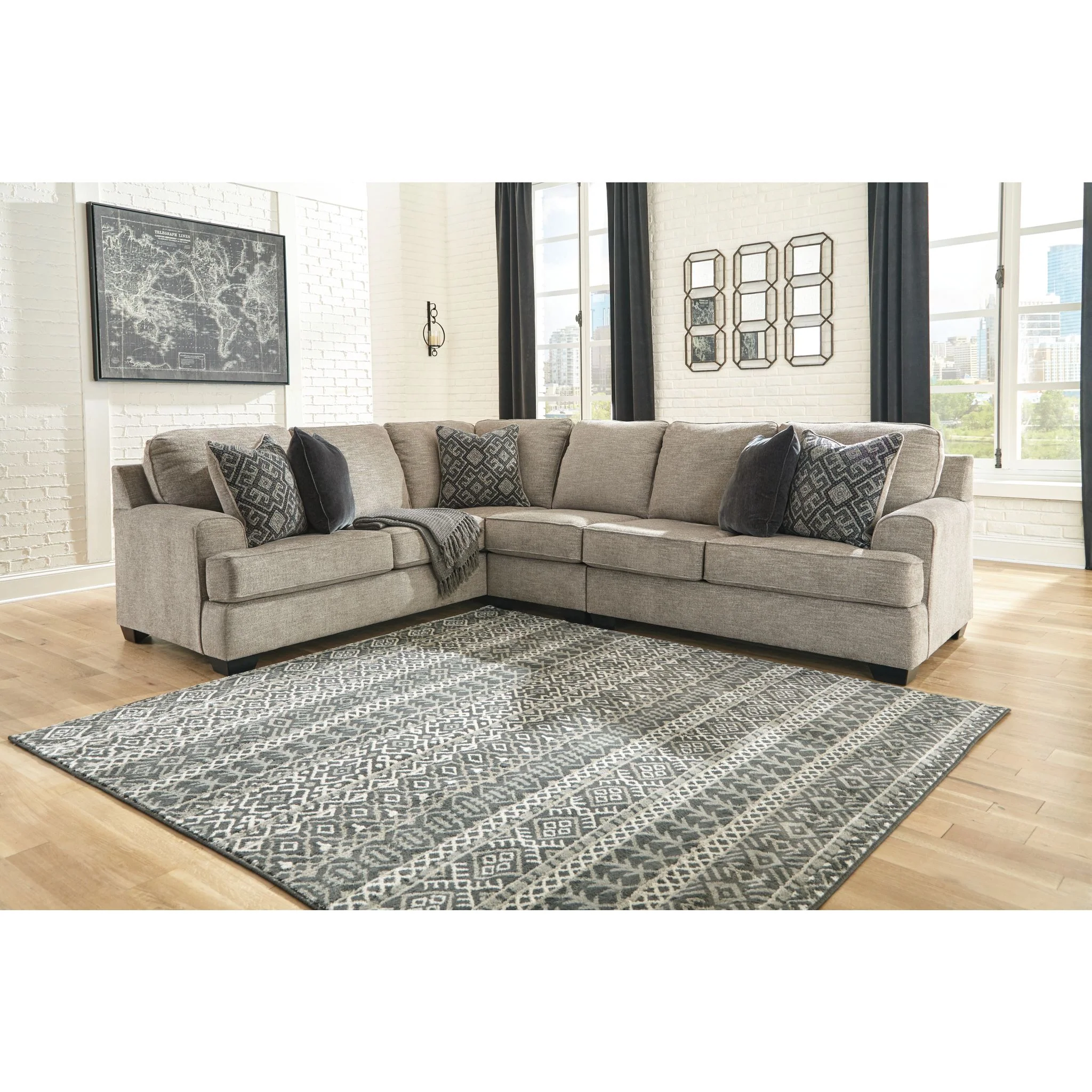 Bovarian 3 Piece Sectional - Image 25