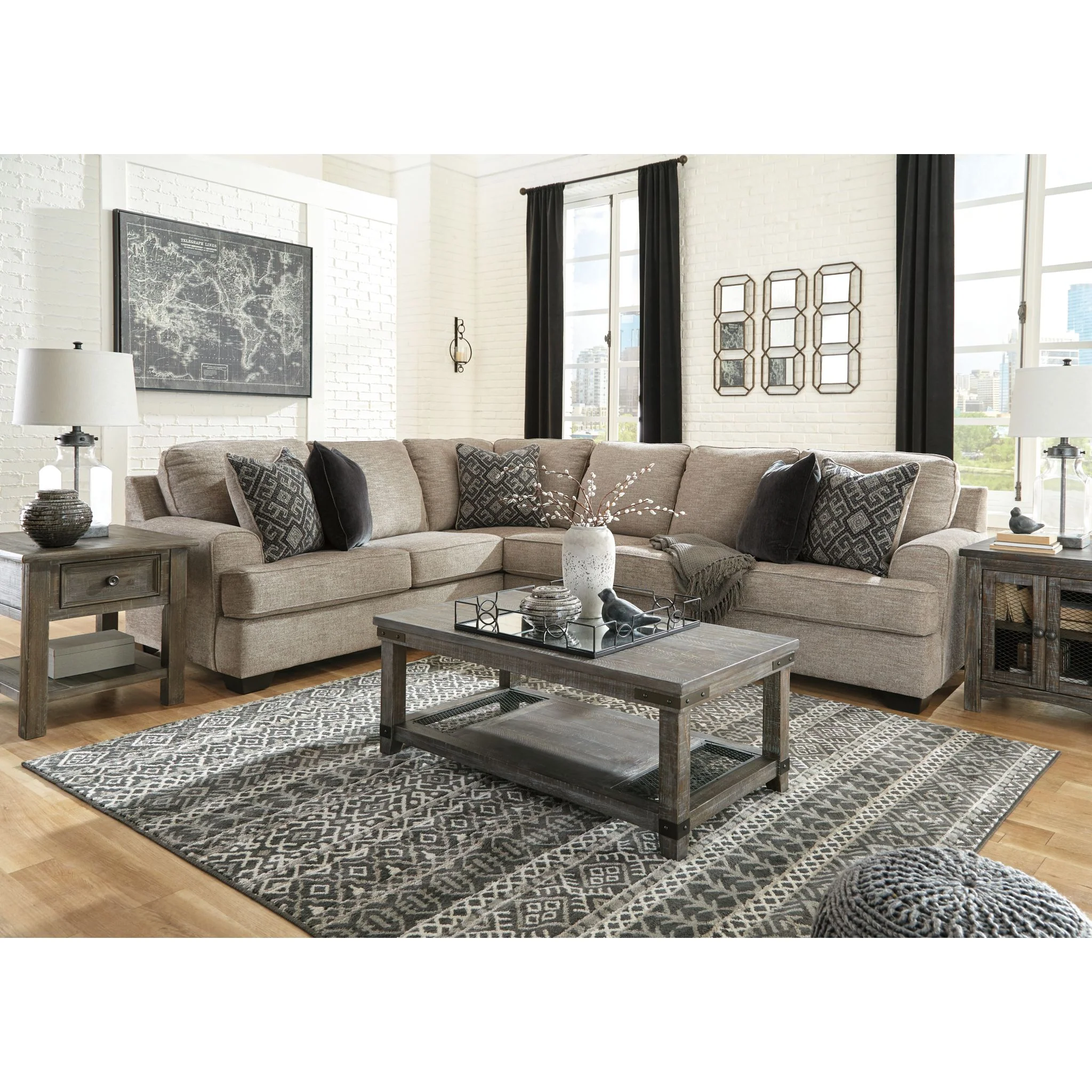Bovarian 3 Piece Sectional - Image 27