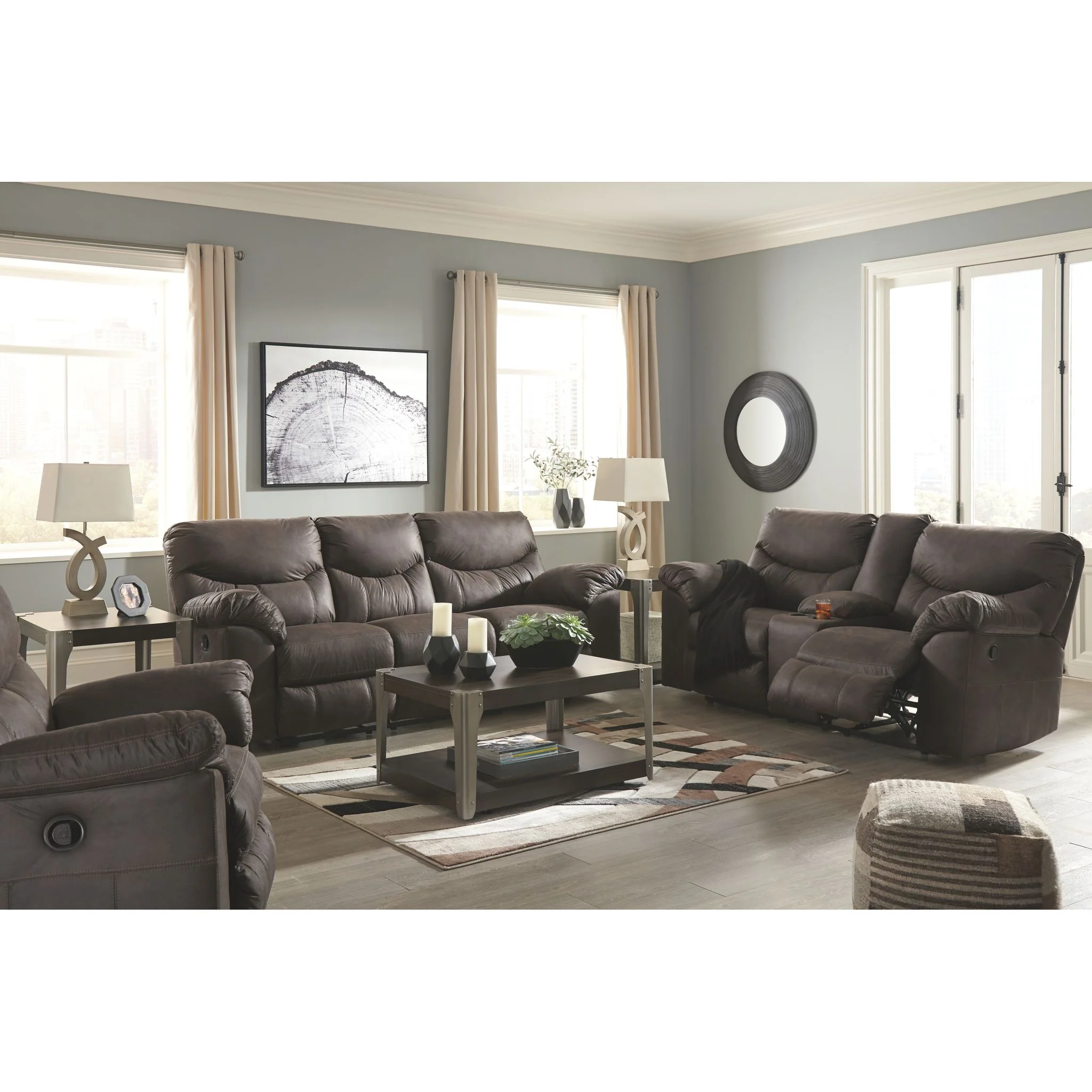 Boxberg Reclining Sofa - Teak - Image 5