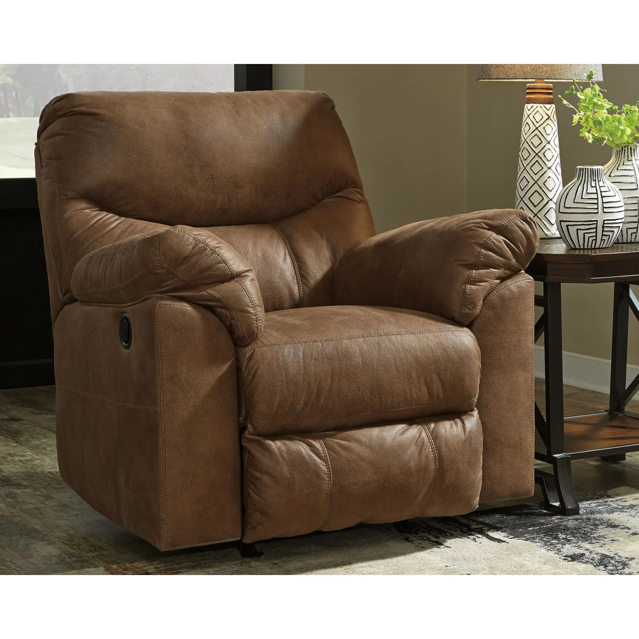 Boxberg Rocker Recliner - Bark - Image 11