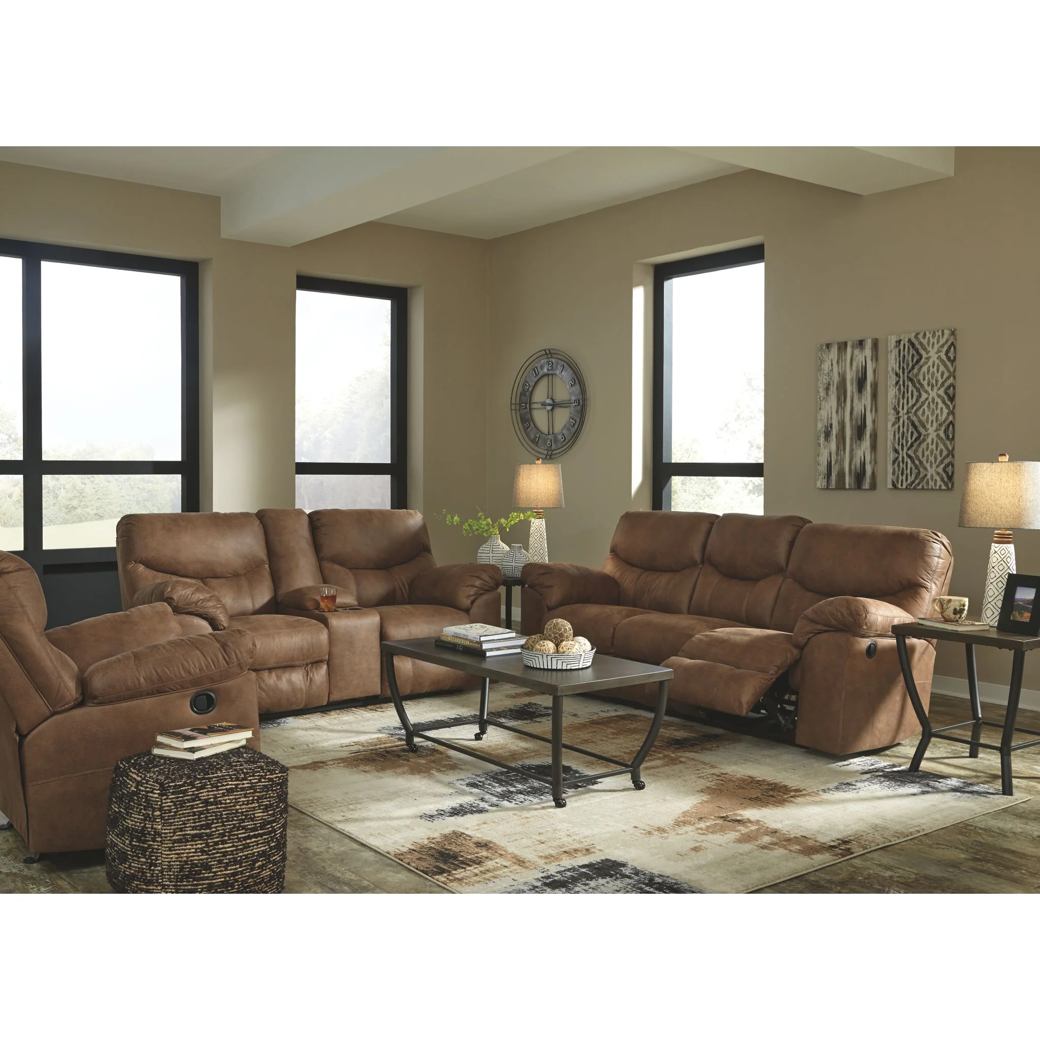 Boxberg Rocker Recliner - Bark - Image 3