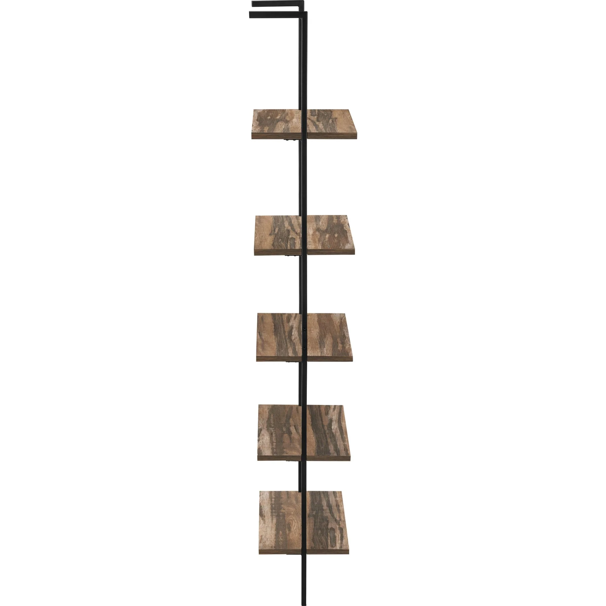 Brea Book Shelf - Brown/Black - Image 15