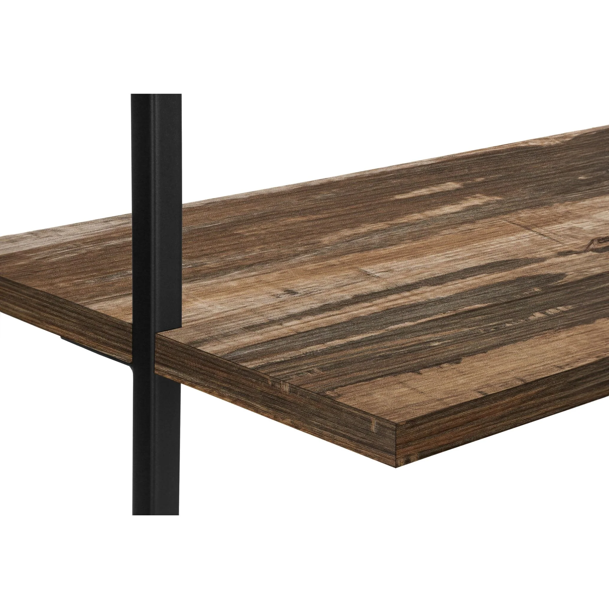 Brea Book Shelf - Brown/Black - Image 8