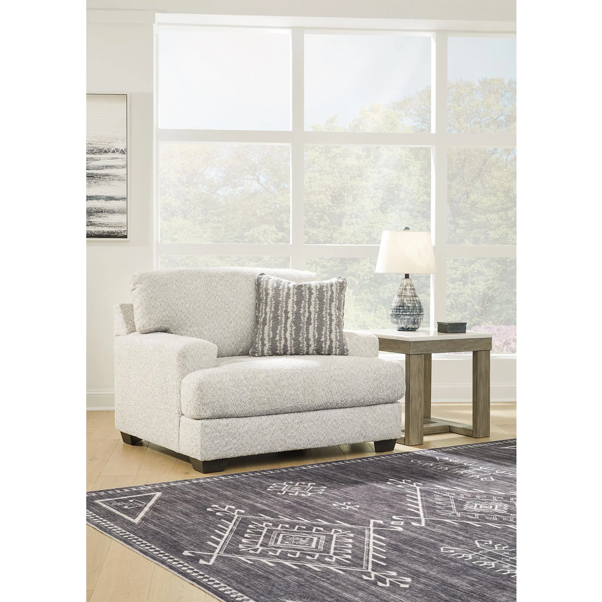 Brebryan Chair and a Half - Flannel - Image 2