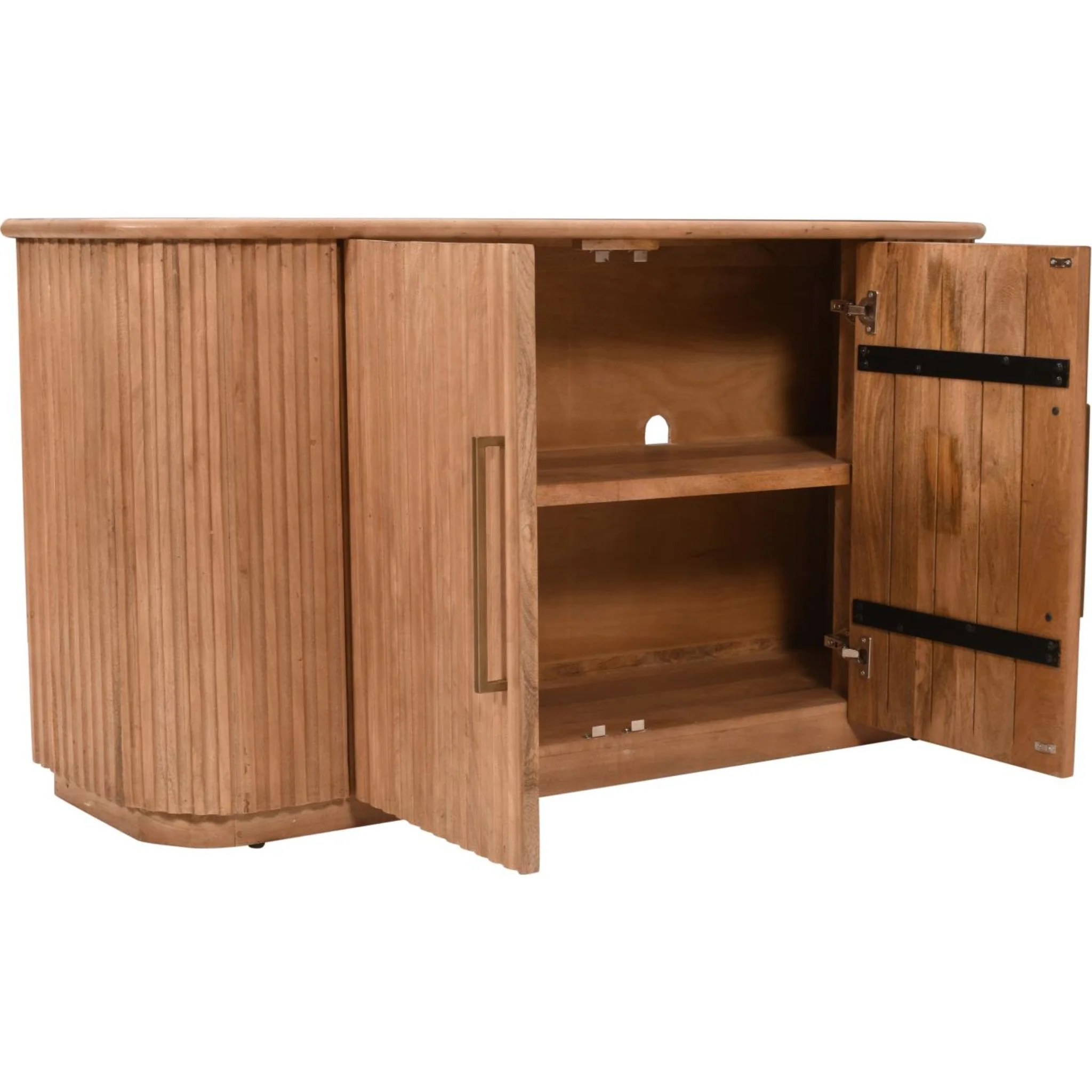 Breck Sideboard - Natural Brown - (2381-60) - Image 2