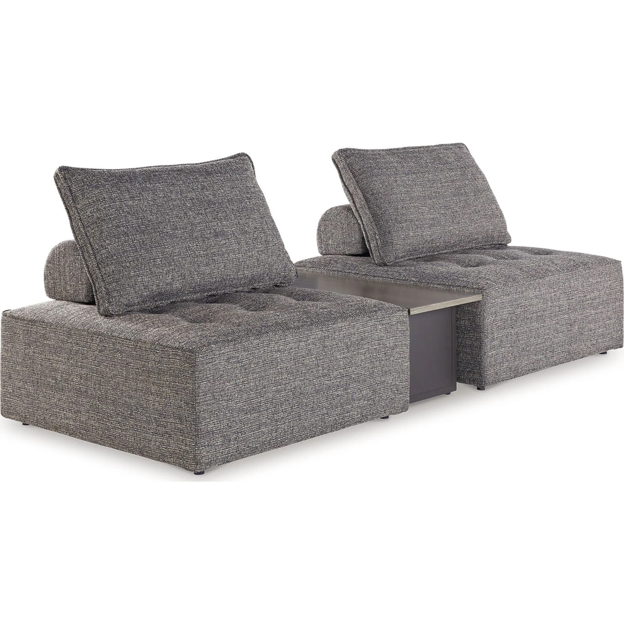 Bree Zee 3 Piece Outdoor Modular Seating - Brown
