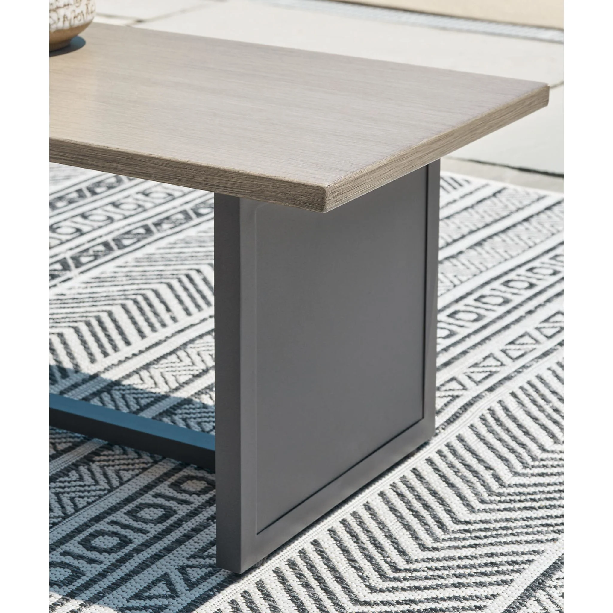 Bree Zee Outdoor End Table - Brown - Image 27