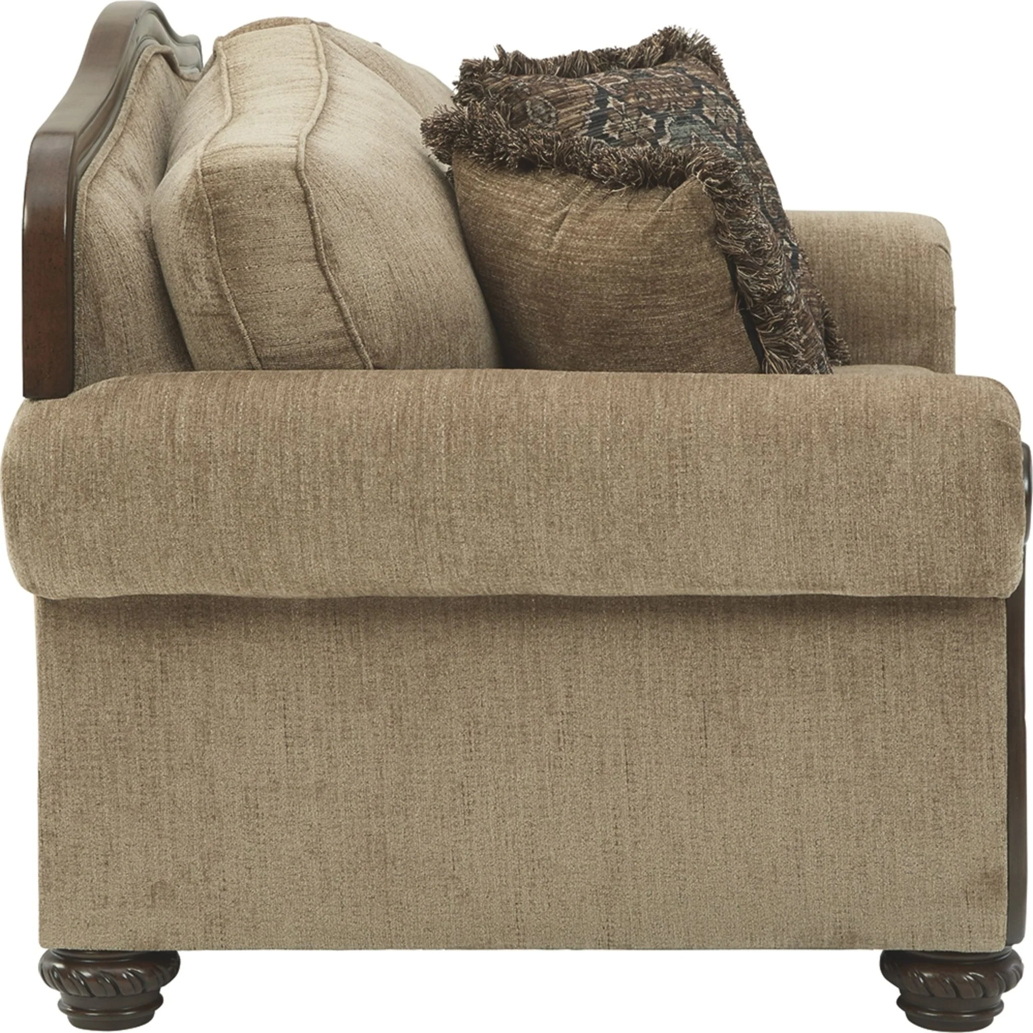 Briaroaks Loveseat - Mocha - Image 5