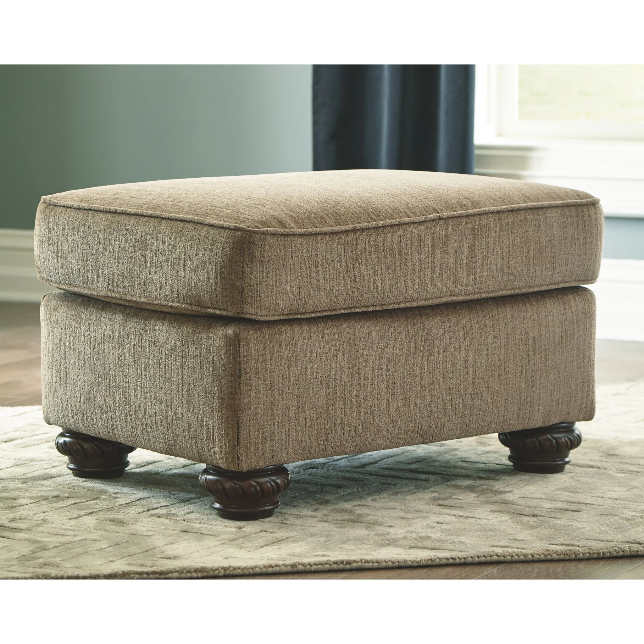 Briaroaks Ottoman - Mocha - Image 6