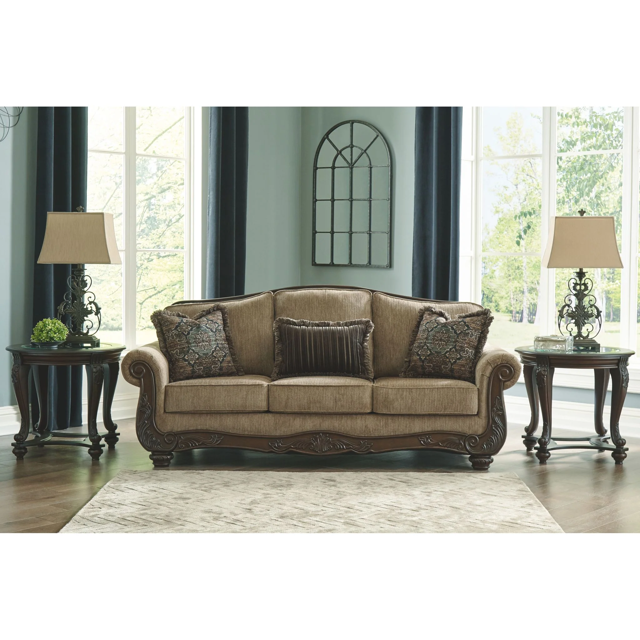 Briaroaks Sofa - Mocha - Image 4