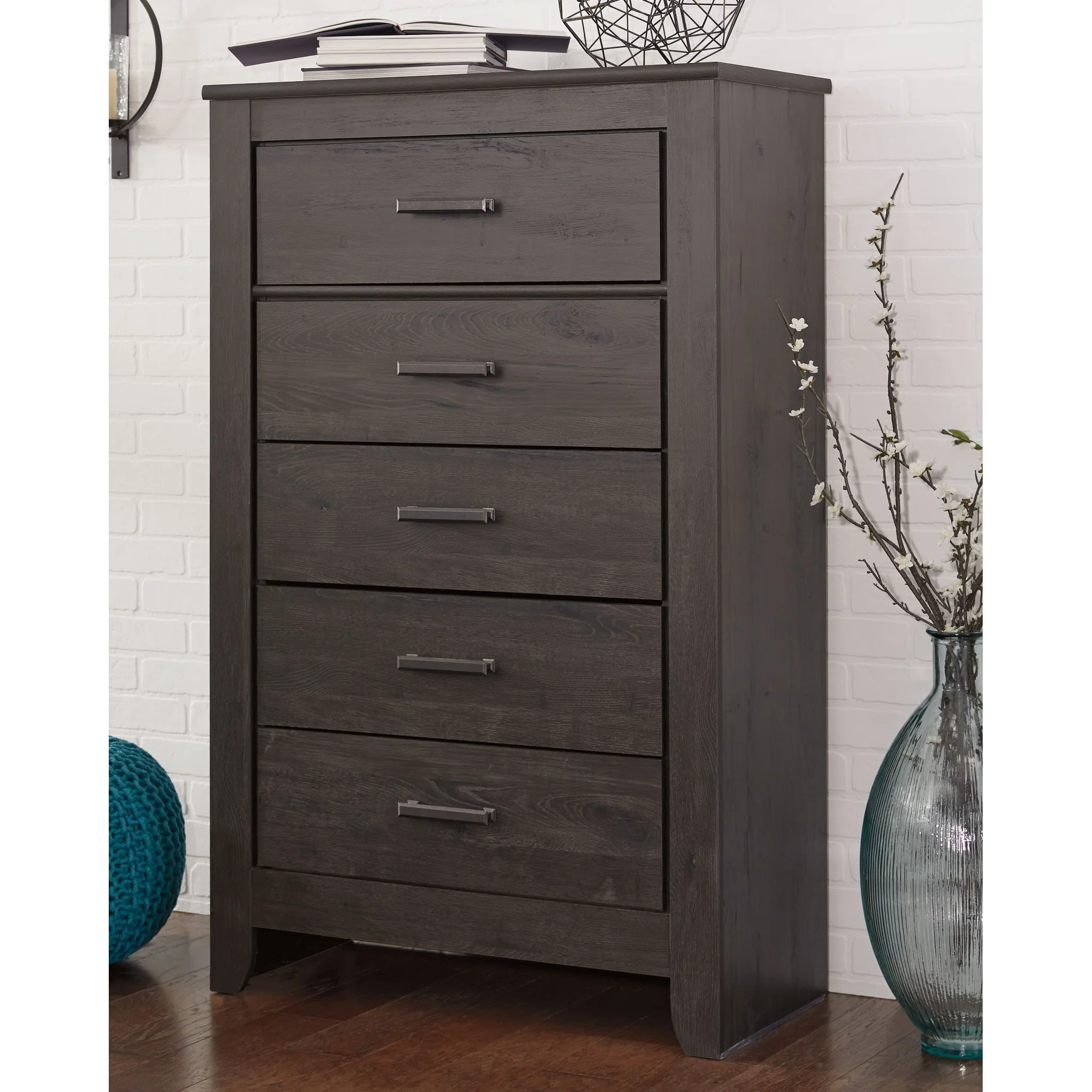 Brinxton Chest - Charcoal - Image 2