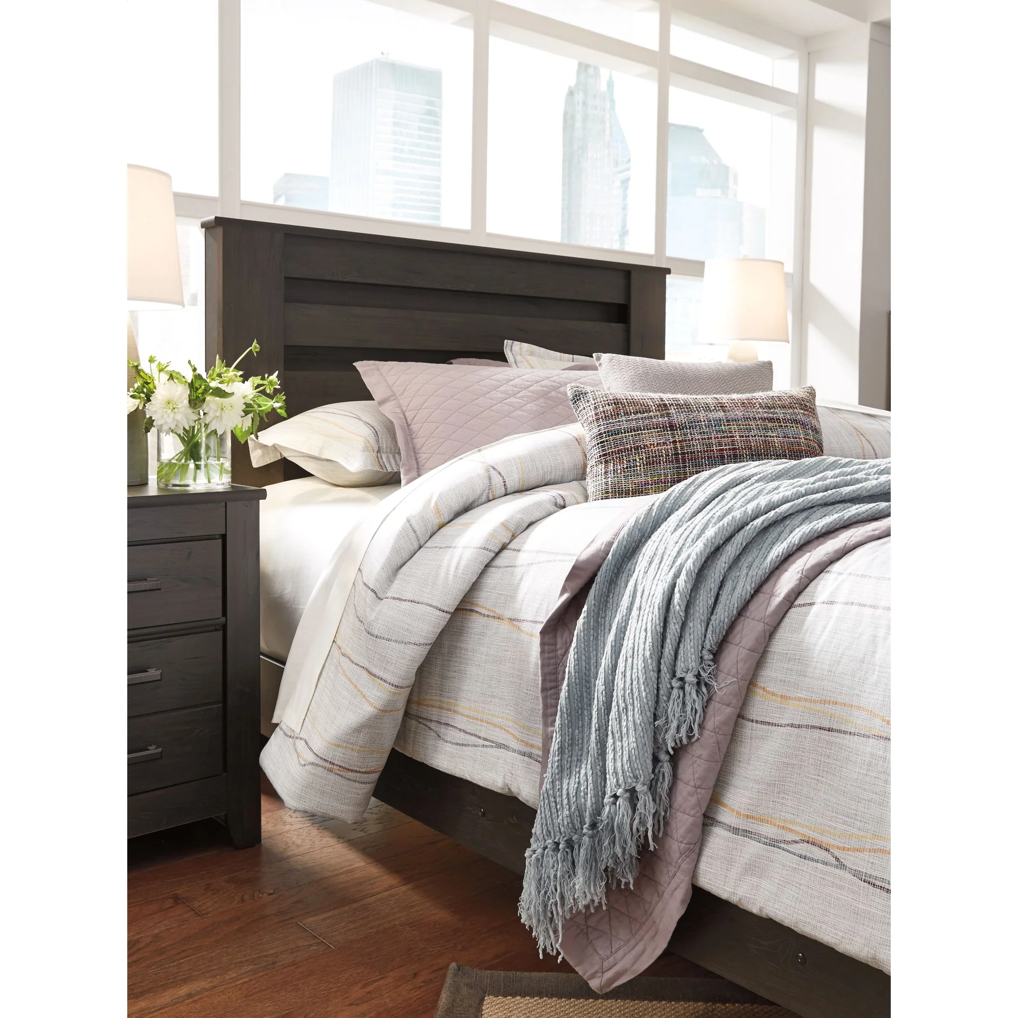 Brinxton Full Panel Bed - Charcoal - Image 11