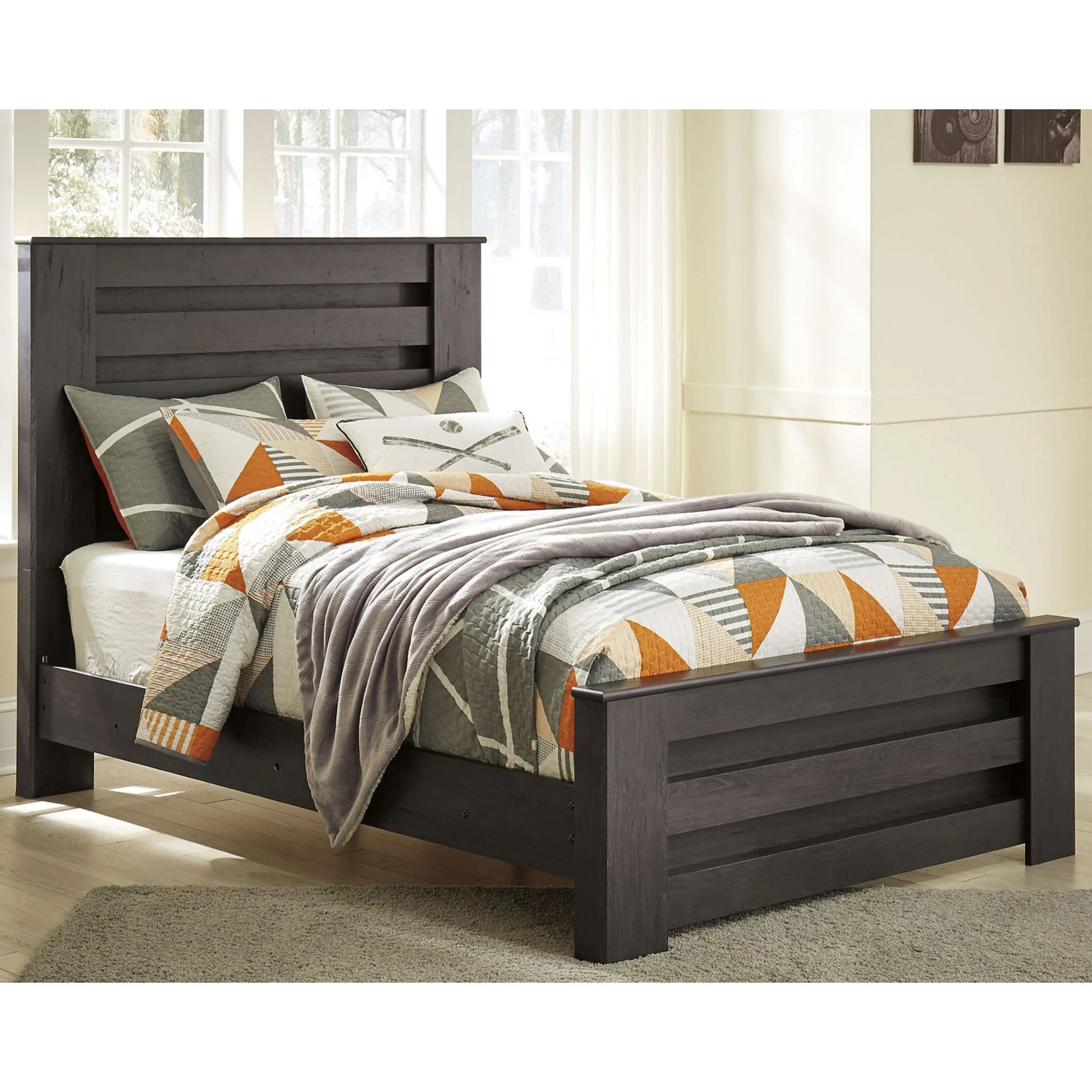 Brinxton Full Panel Bed - Charcoal - Image 13