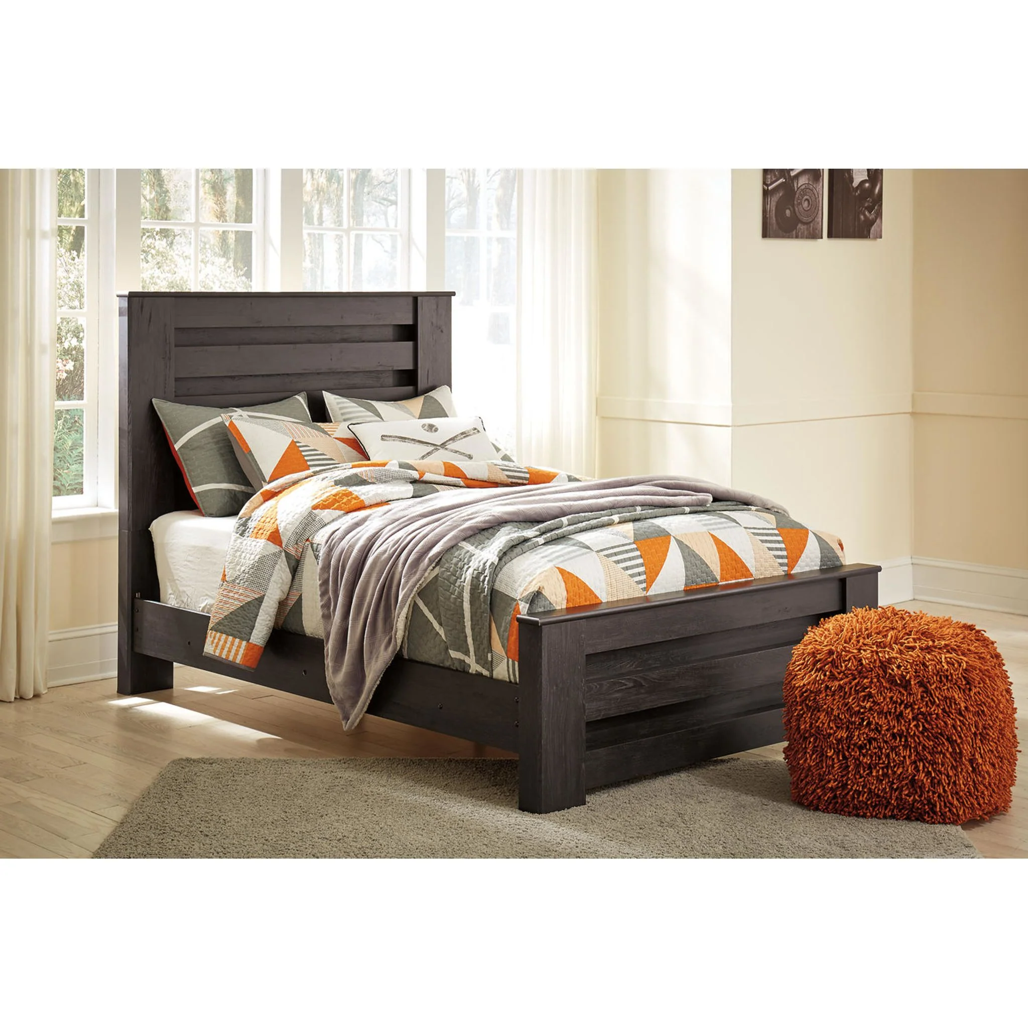 Brinxton Full Panel Bed - Charcoal - Image 18