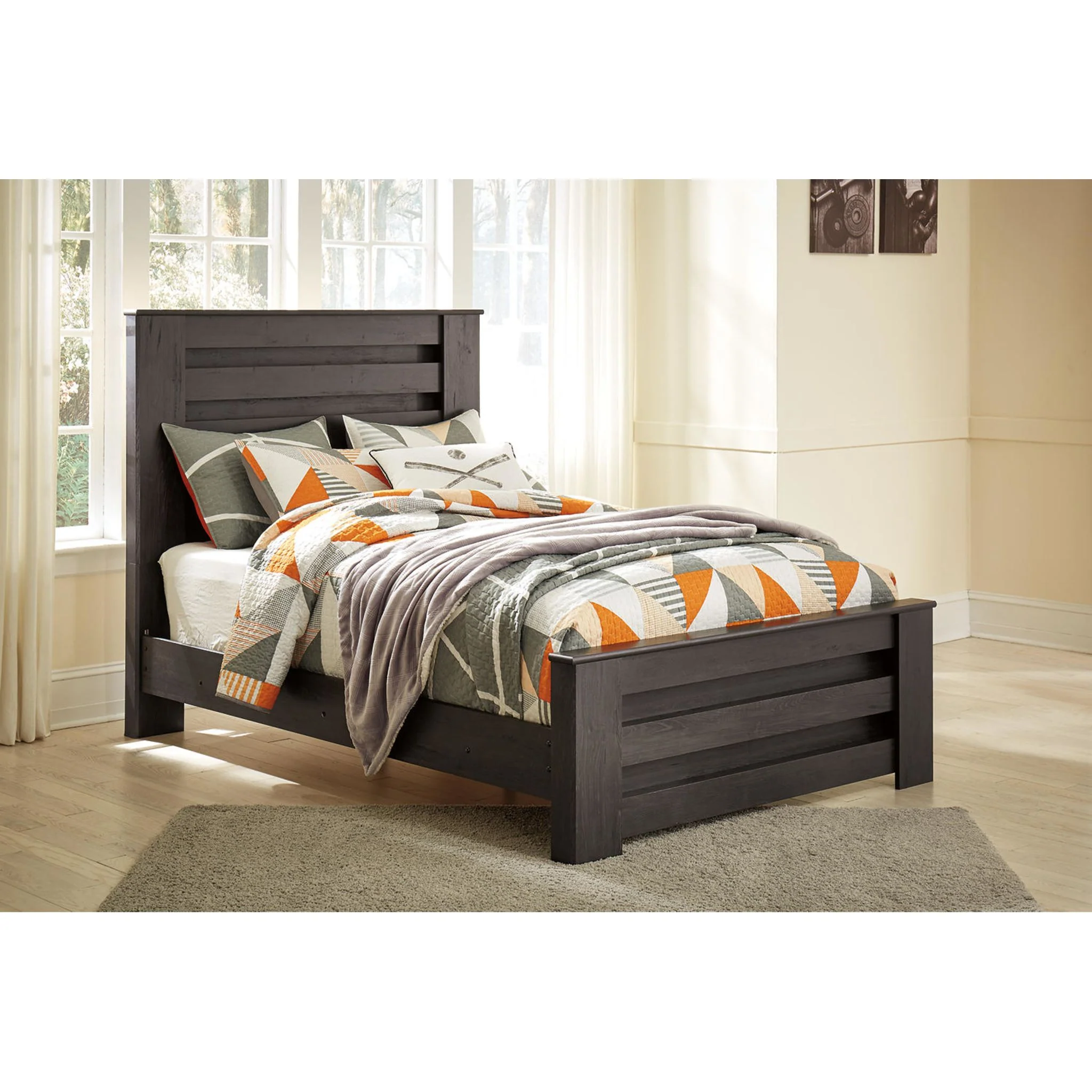 Brinxton Full Panel Bed - Charcoal - Image 19