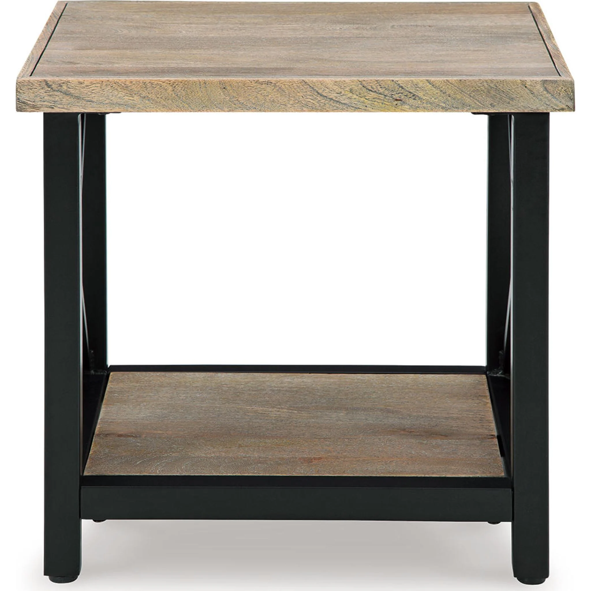 Bristenfort End Table - Brown/Black - Image 5