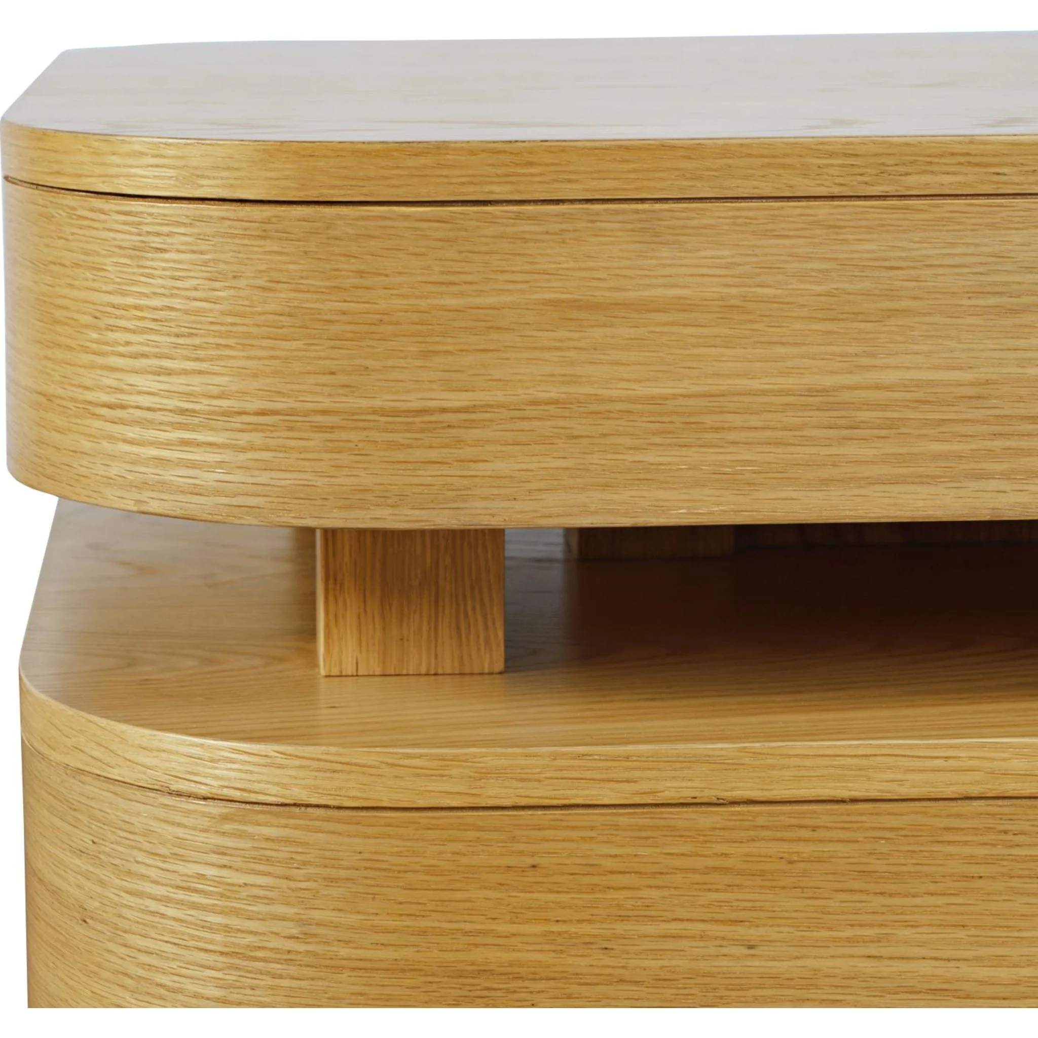 Brix Coffee Table - Oak - Image 2