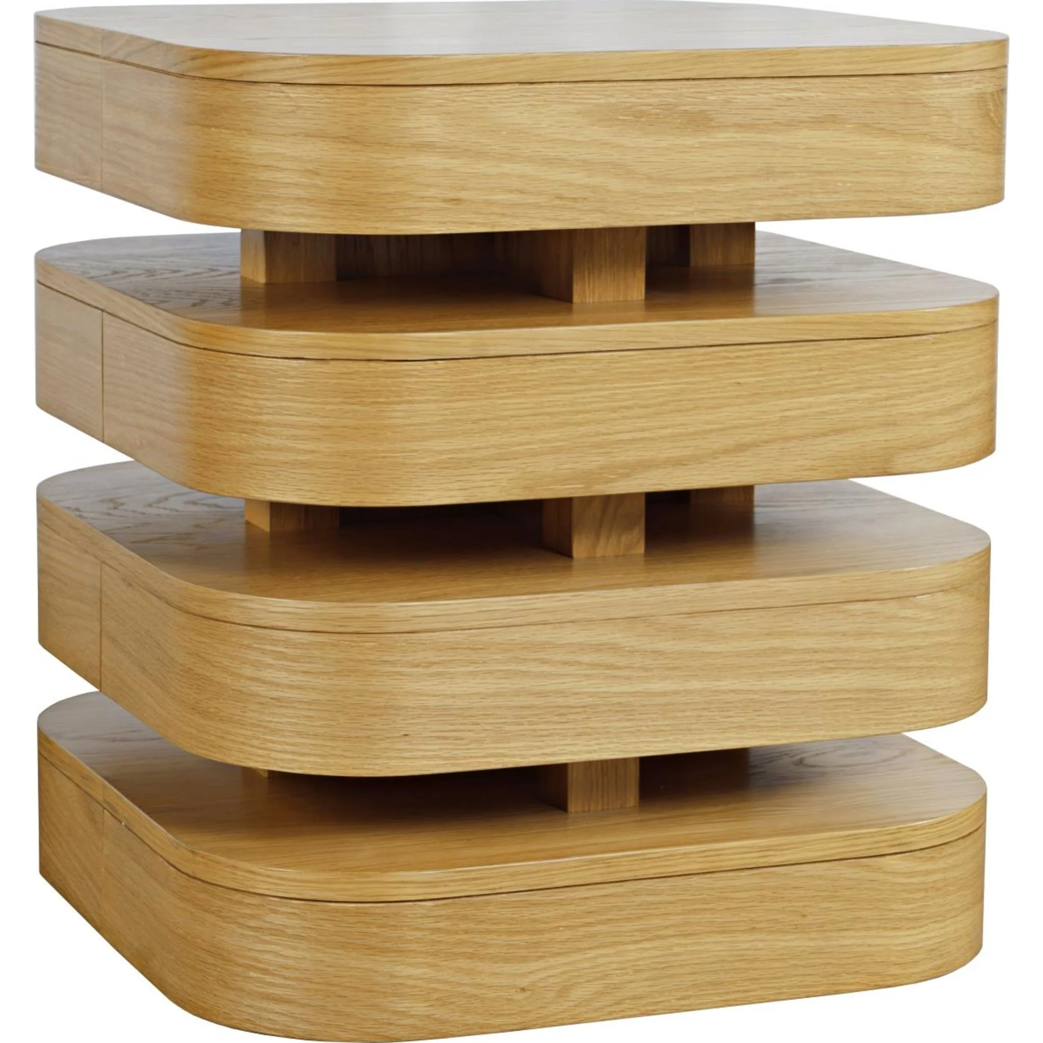 Brix End Table - Oak - Image 2