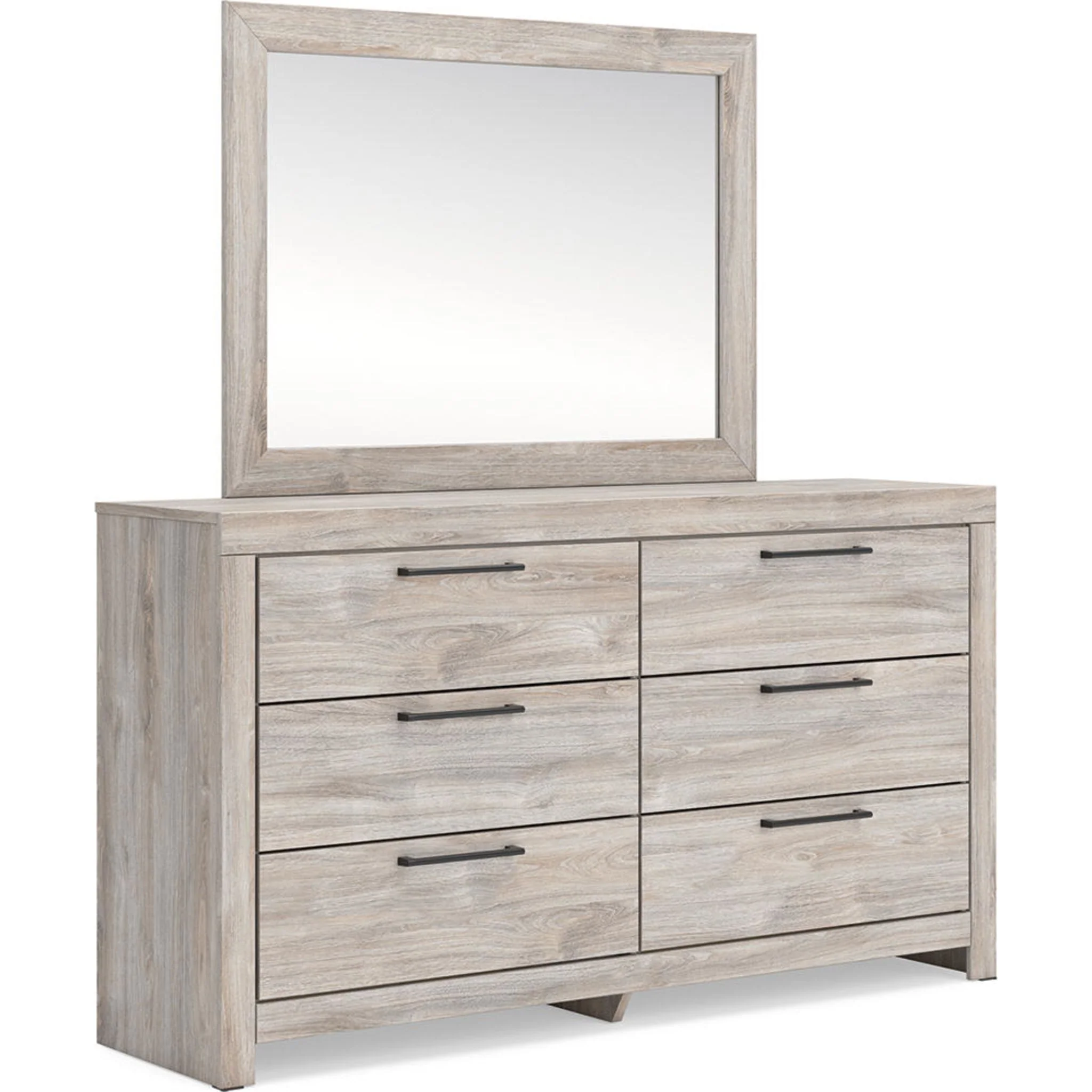 Broachmyn Dresser and Mirror - Gray