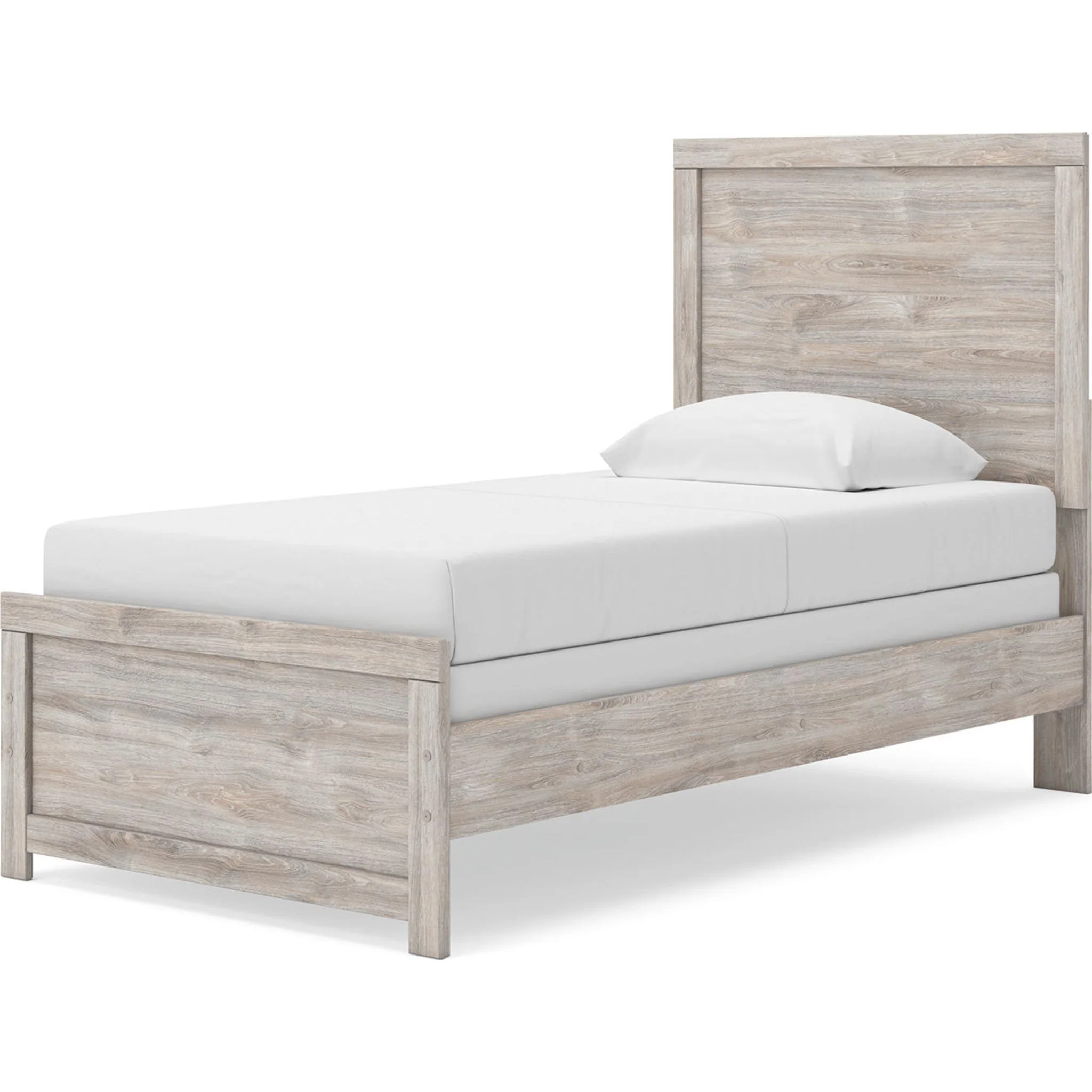 Broachmyn Twin Panel Bed - Gray