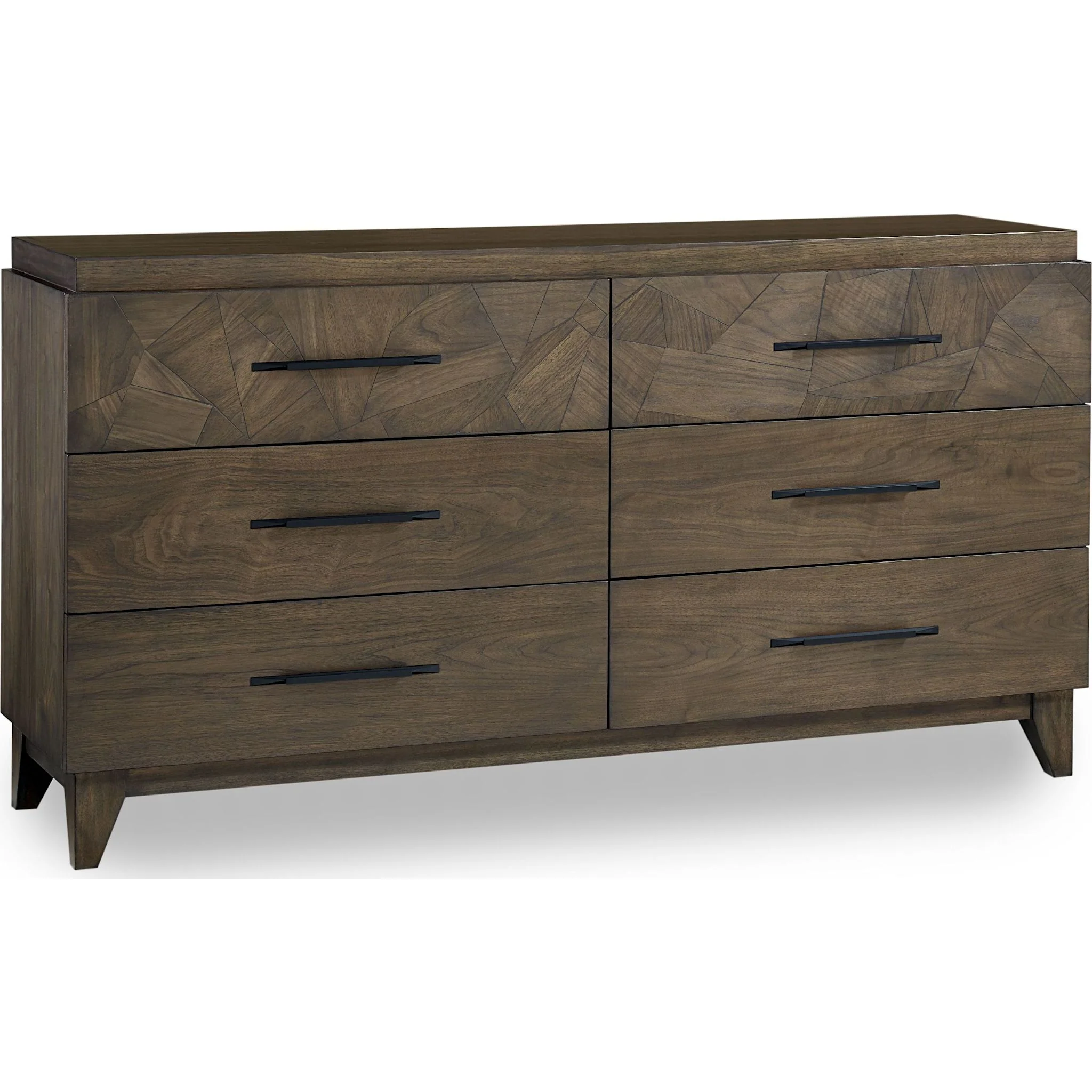 Broderick Dresser and Mirror - Wild Oats Brown - Image 3