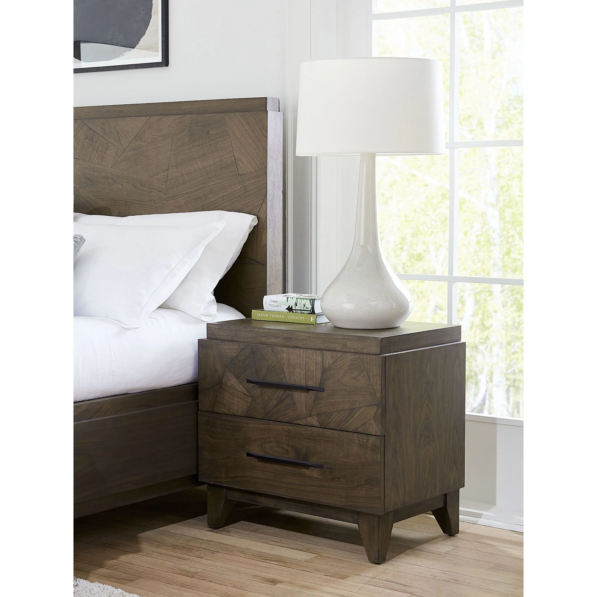 Broderick Nightstand - Wild Oats Brown - Image 2