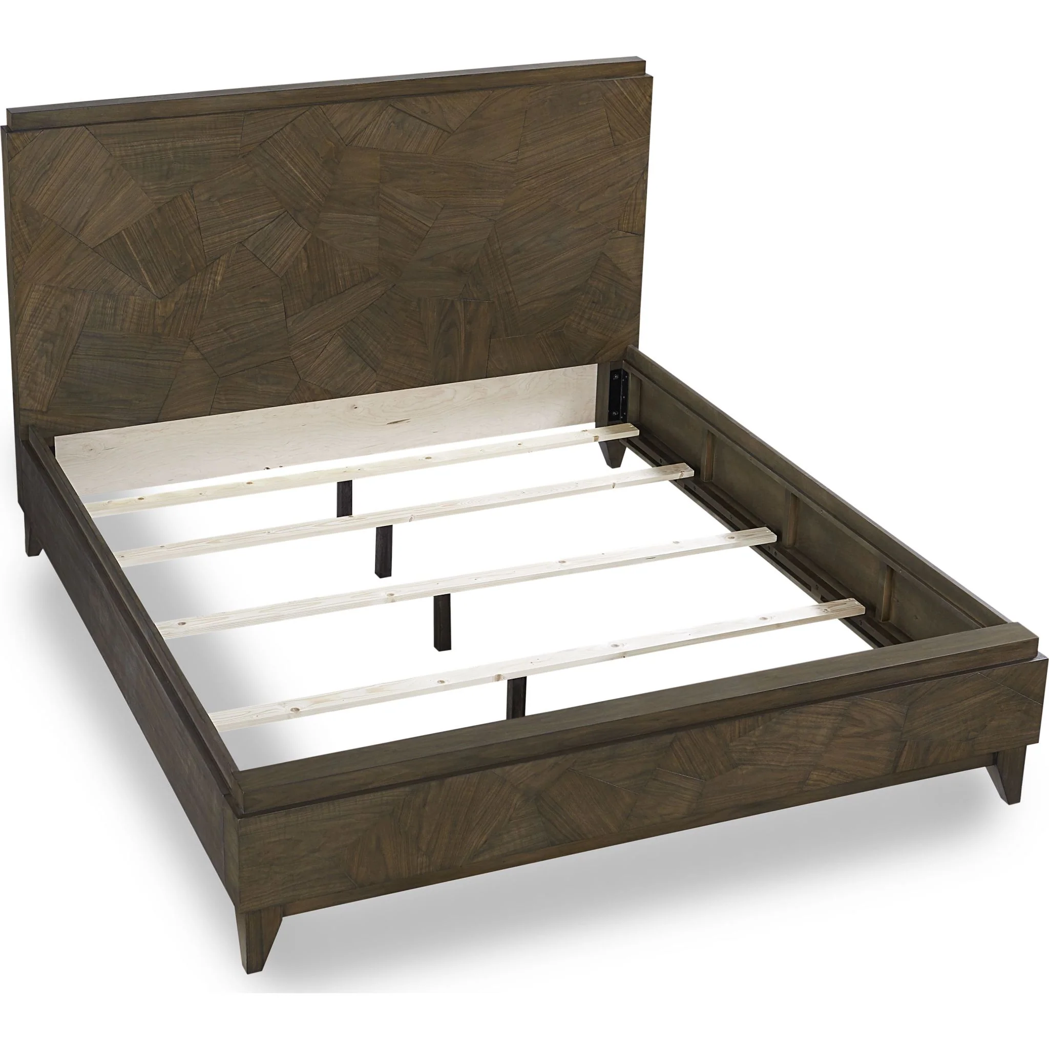 Broderick Panel Bed - Wild Oats Brown - Image 2