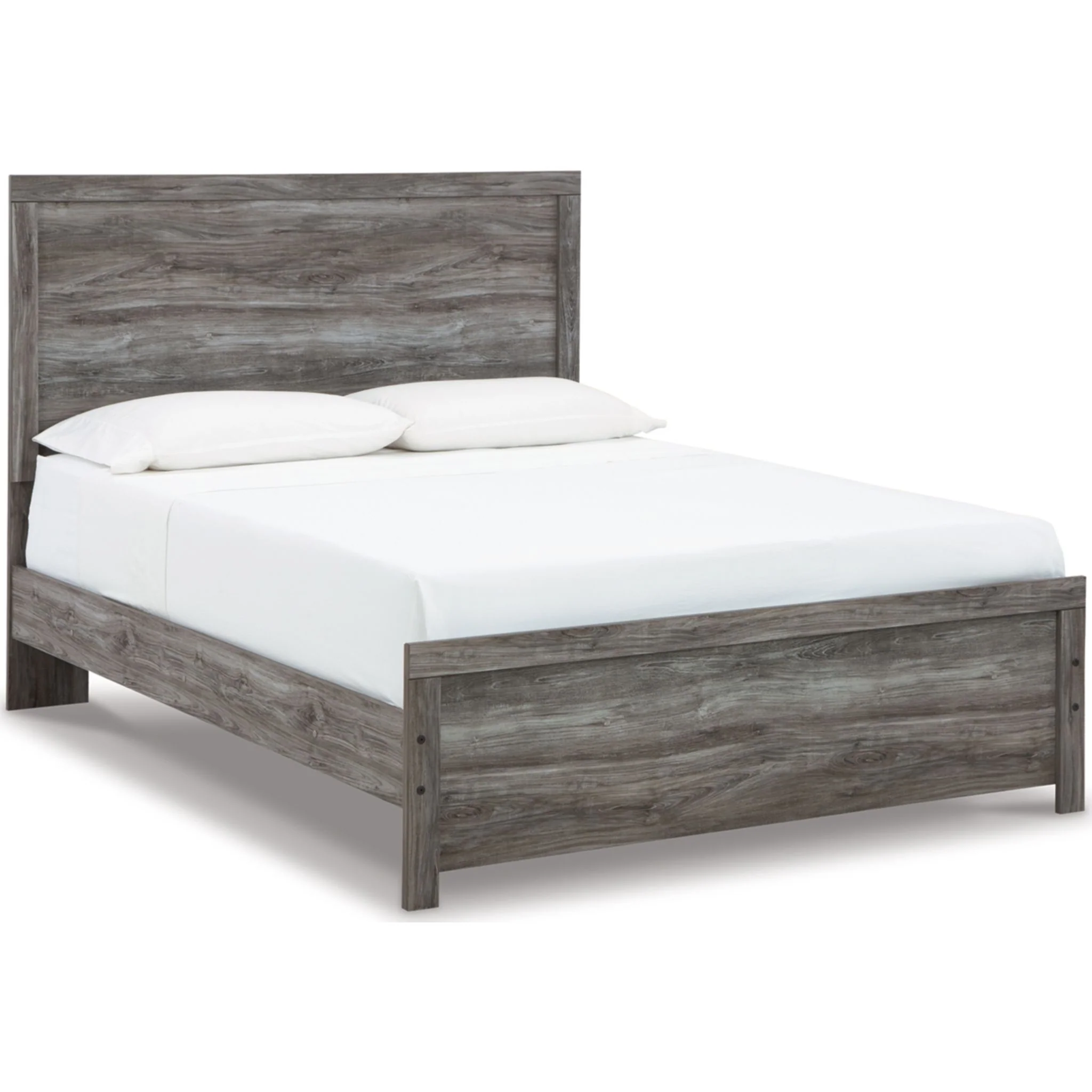 Bronyan Queen Panel Bed - Dark Gray