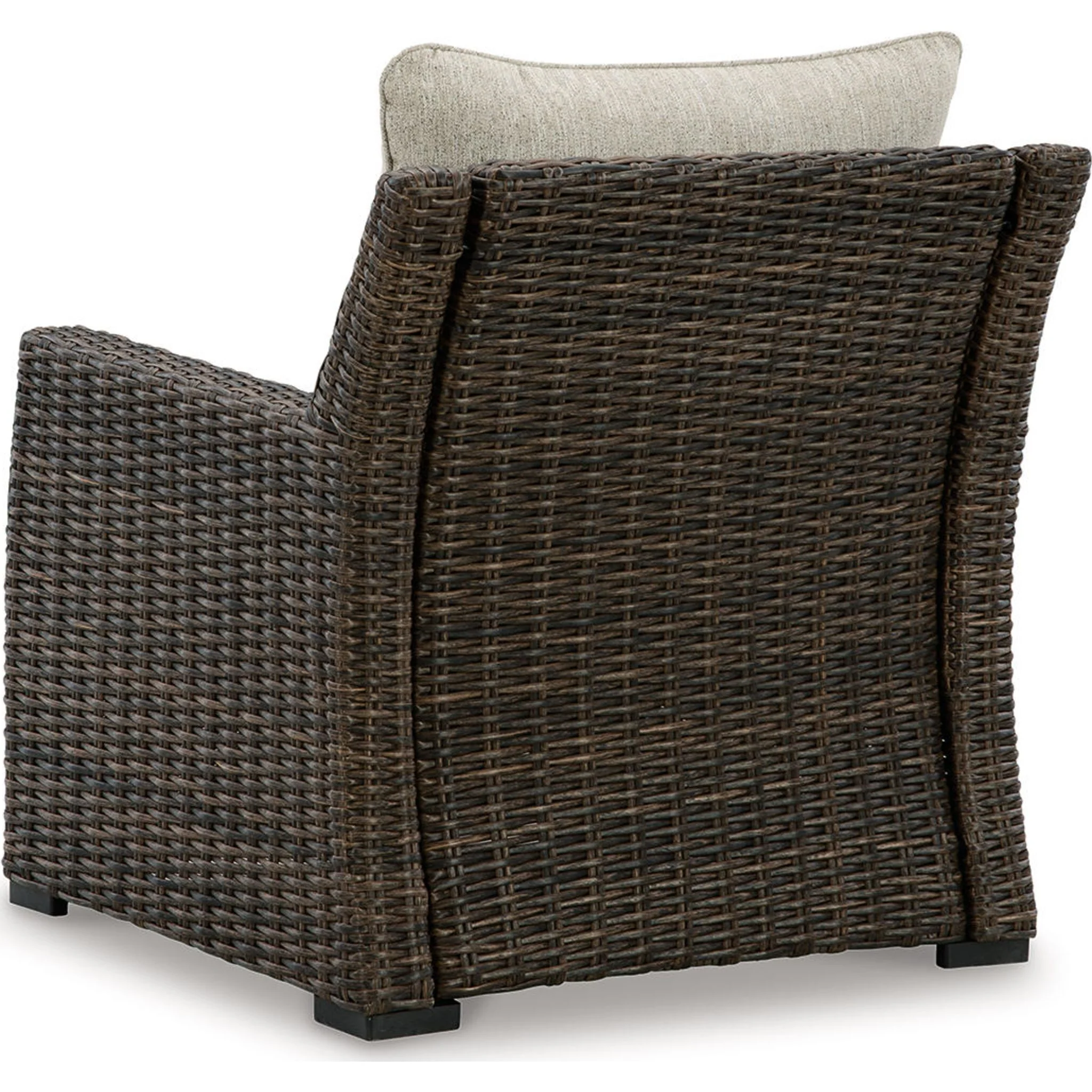 Brook Ranch Outdoor Lounge Chair with Cushion - Brown - Image 38