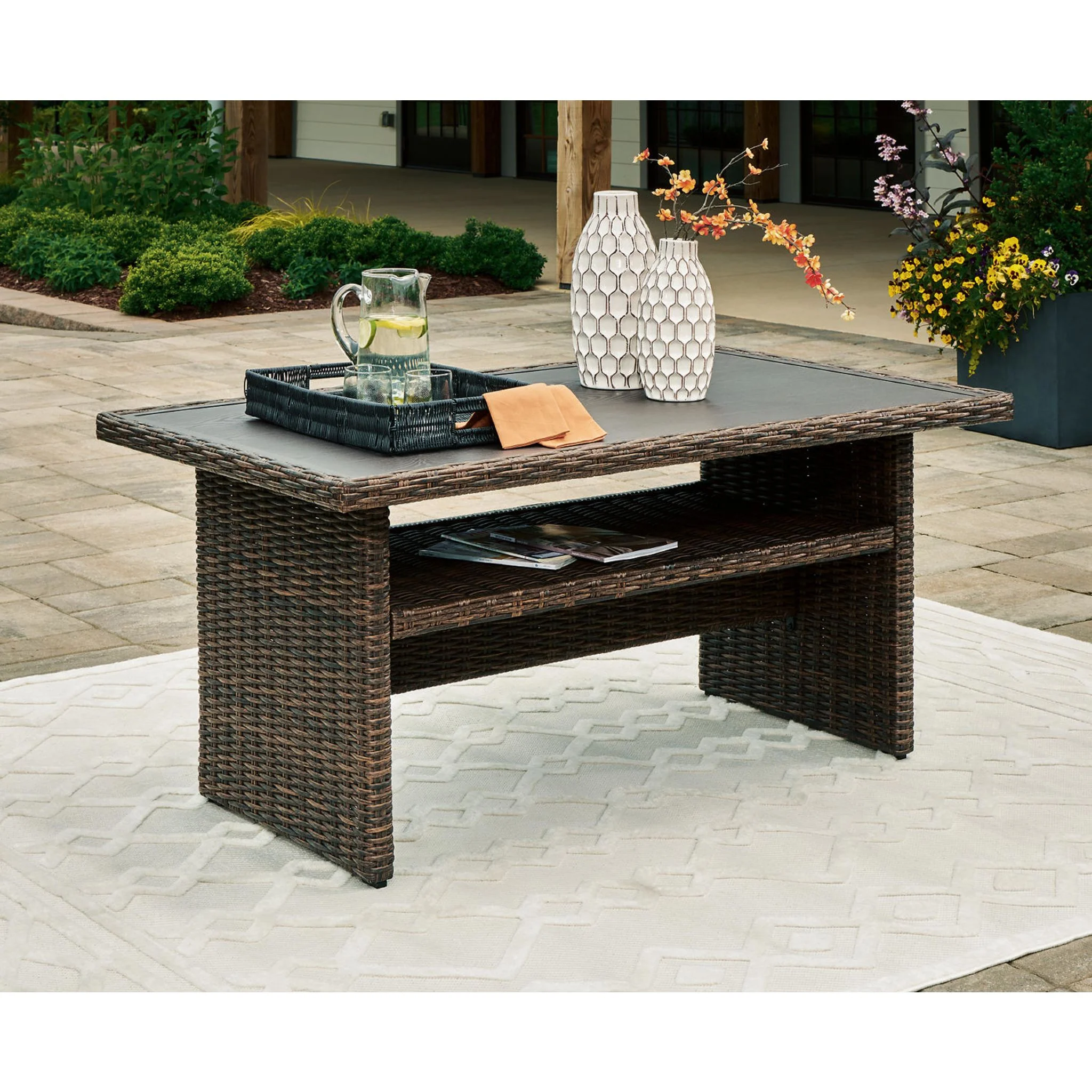 Brook Ranch Outdoor Multi-use Table - Brown - Image 2