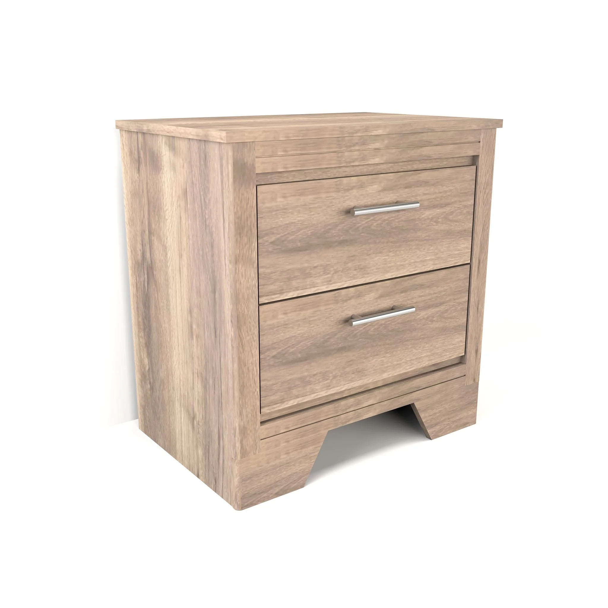 Brooke Nightstand - Weathered Oak