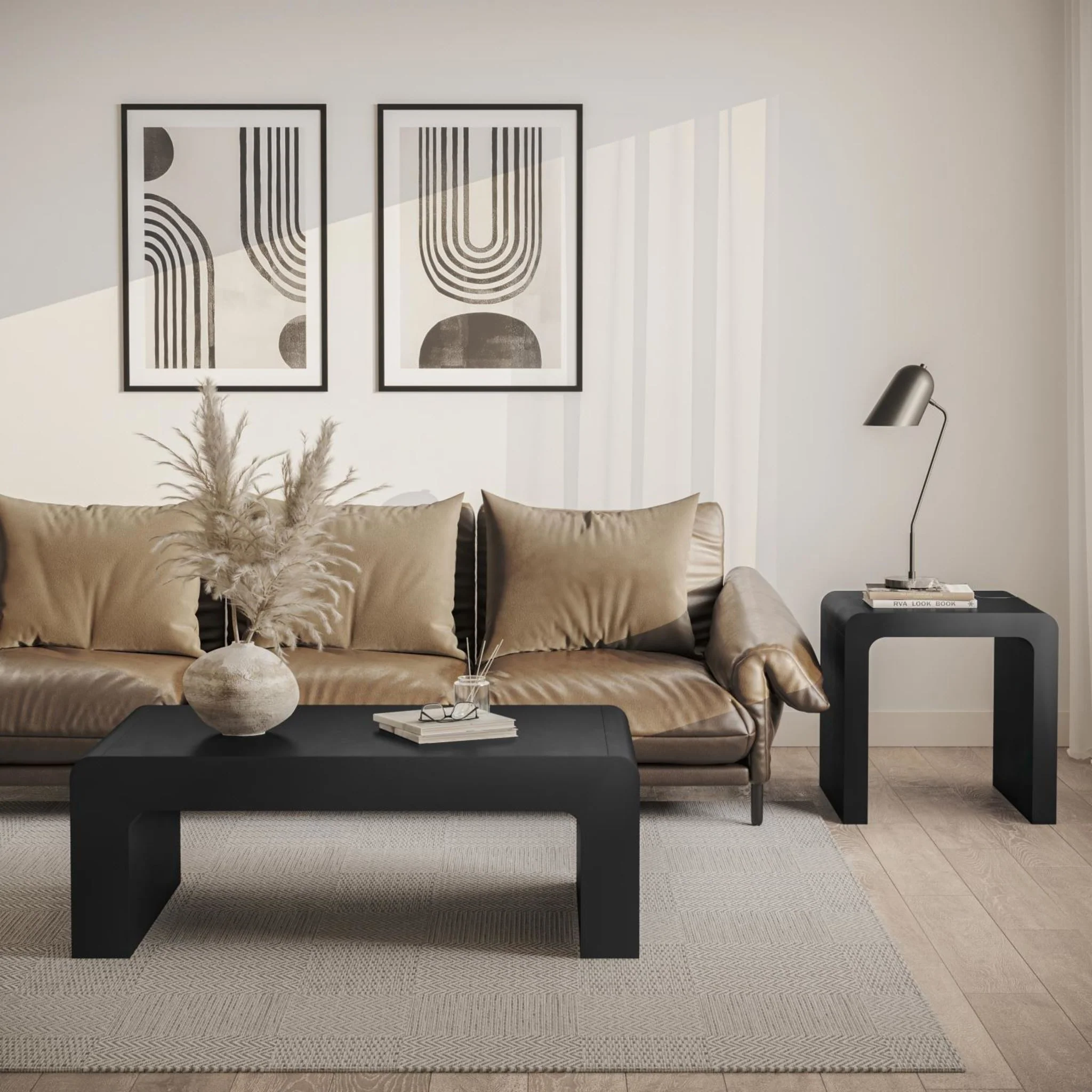 Brooklyn End Table - Black - Image 2