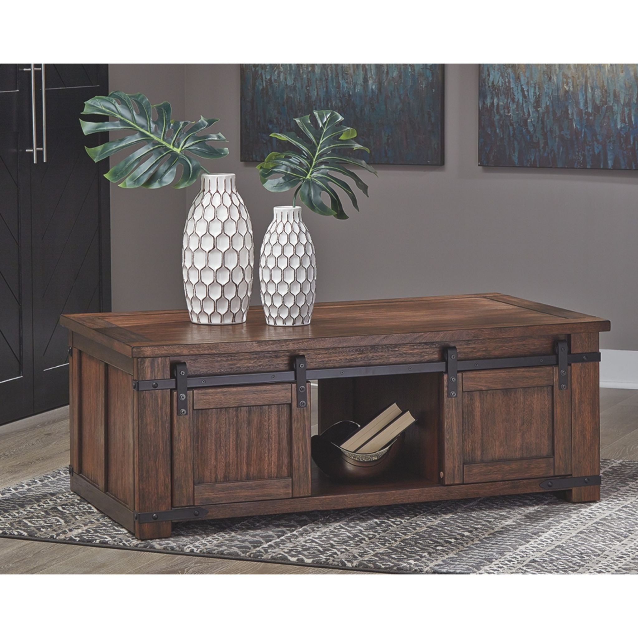 Budmore Coffee Table - Brown - Image 2