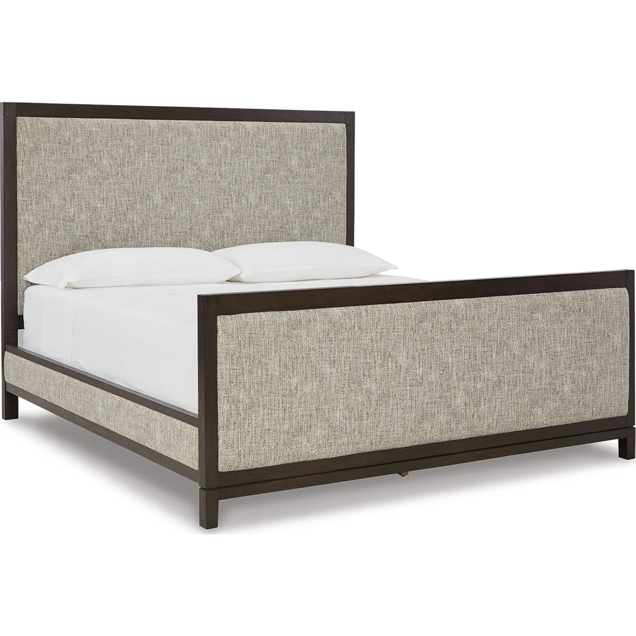 Burkhaus 5 Piece Queen Panel Bedroom - Brown - Image 6