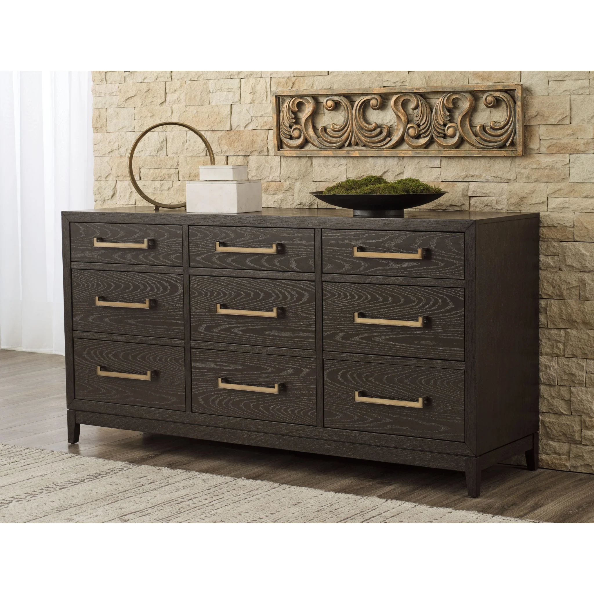 Burkhaus Dresser - Brown - Image 2