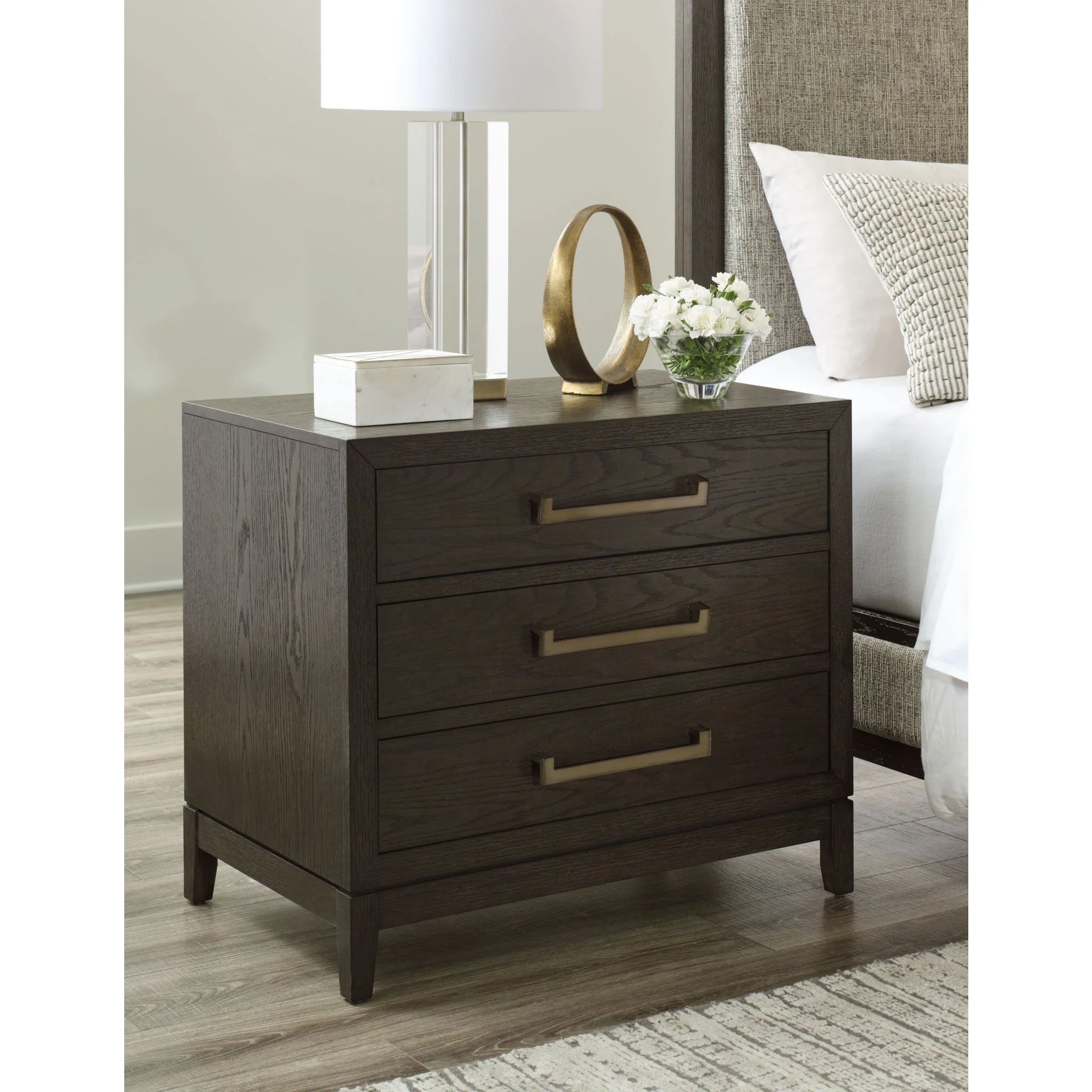 Burkhaus Nightstand - Brown - Image 2