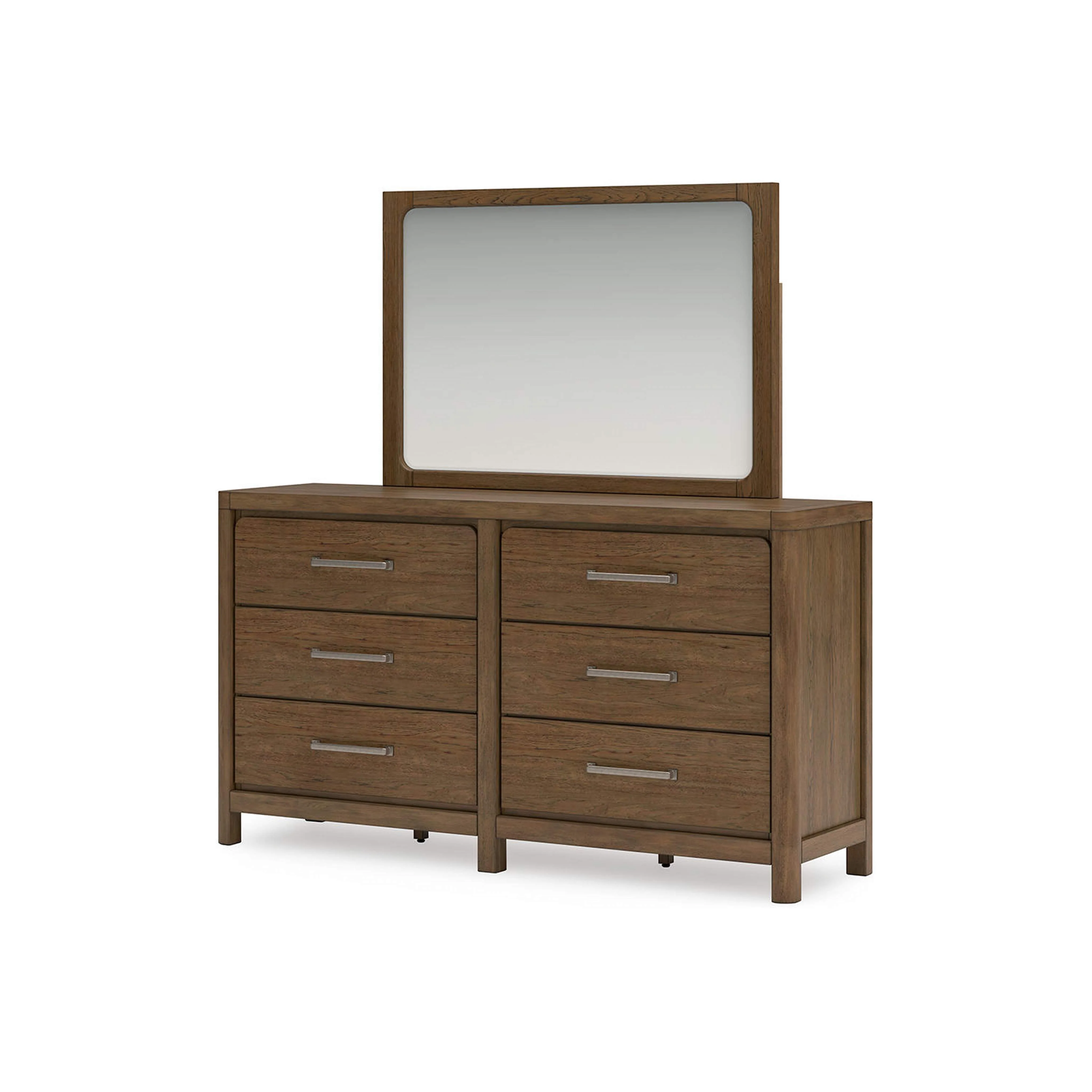 Cabalynn 6 Piece Upholstered Bedroom - Light Brown - Image 31