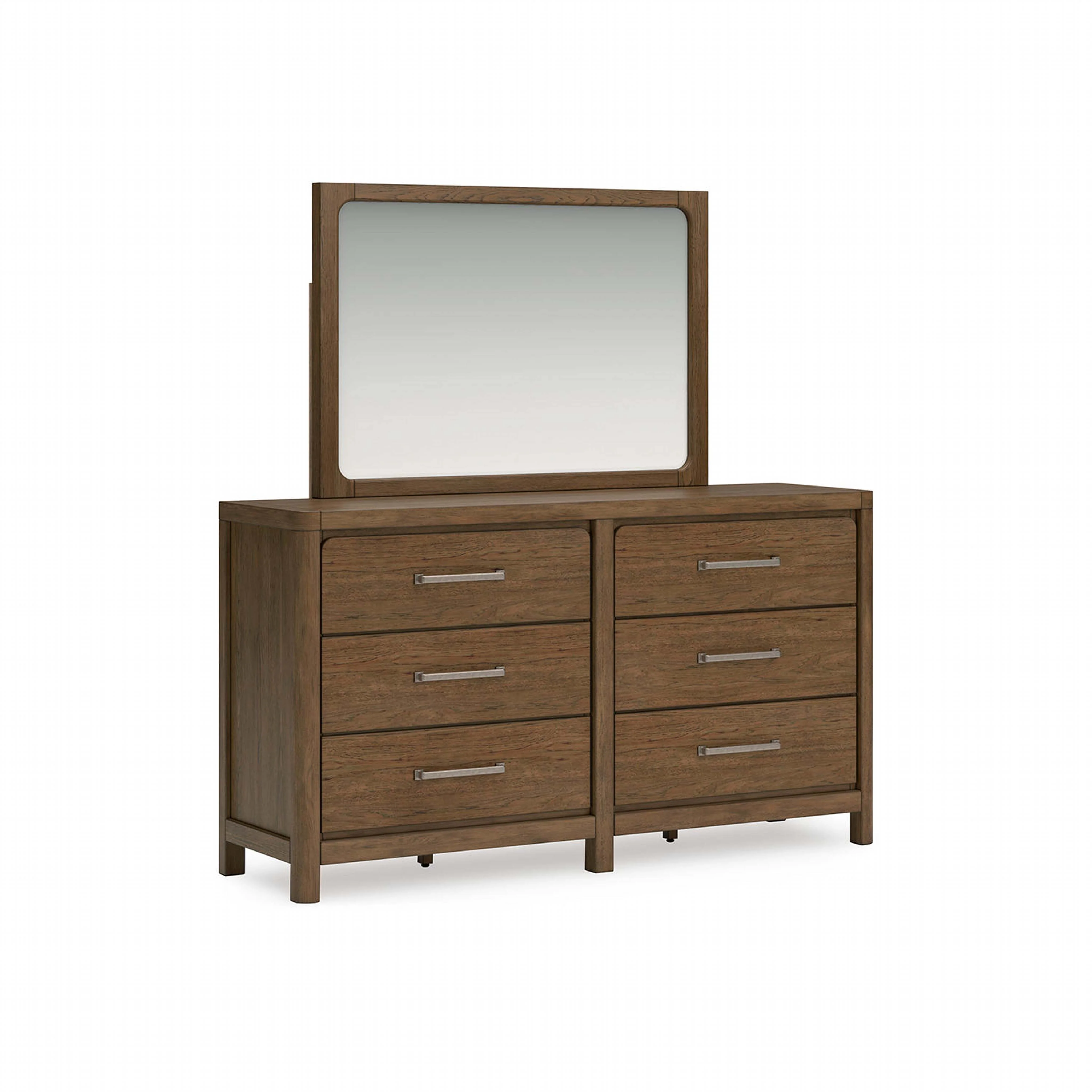 Cabalynn 6 Piece Upholstered Bedroom - Light Brown - Image 33