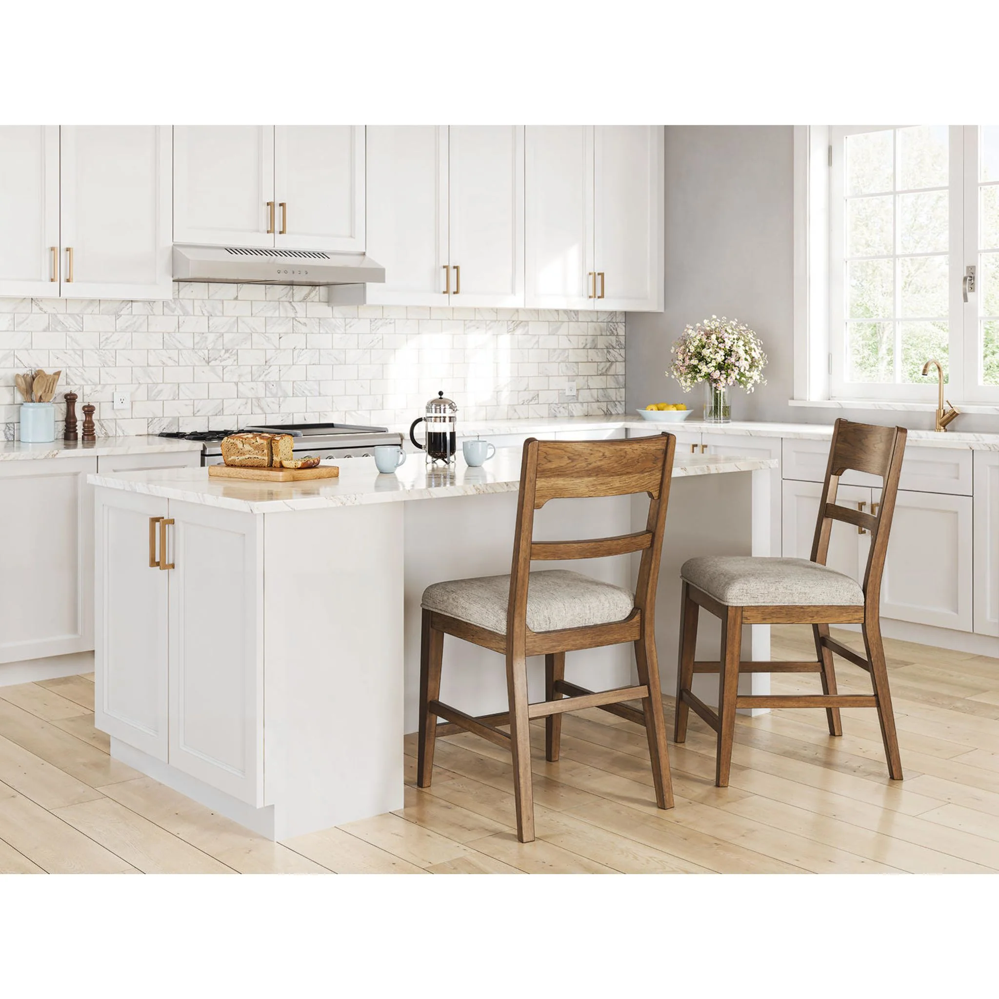 Cabalynn Counter Height Stool - Oatmeal/Light Brown - (D974-224) - Image 4